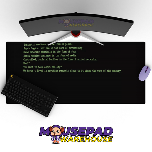 Mr Robot V11 Mousepad Mockup