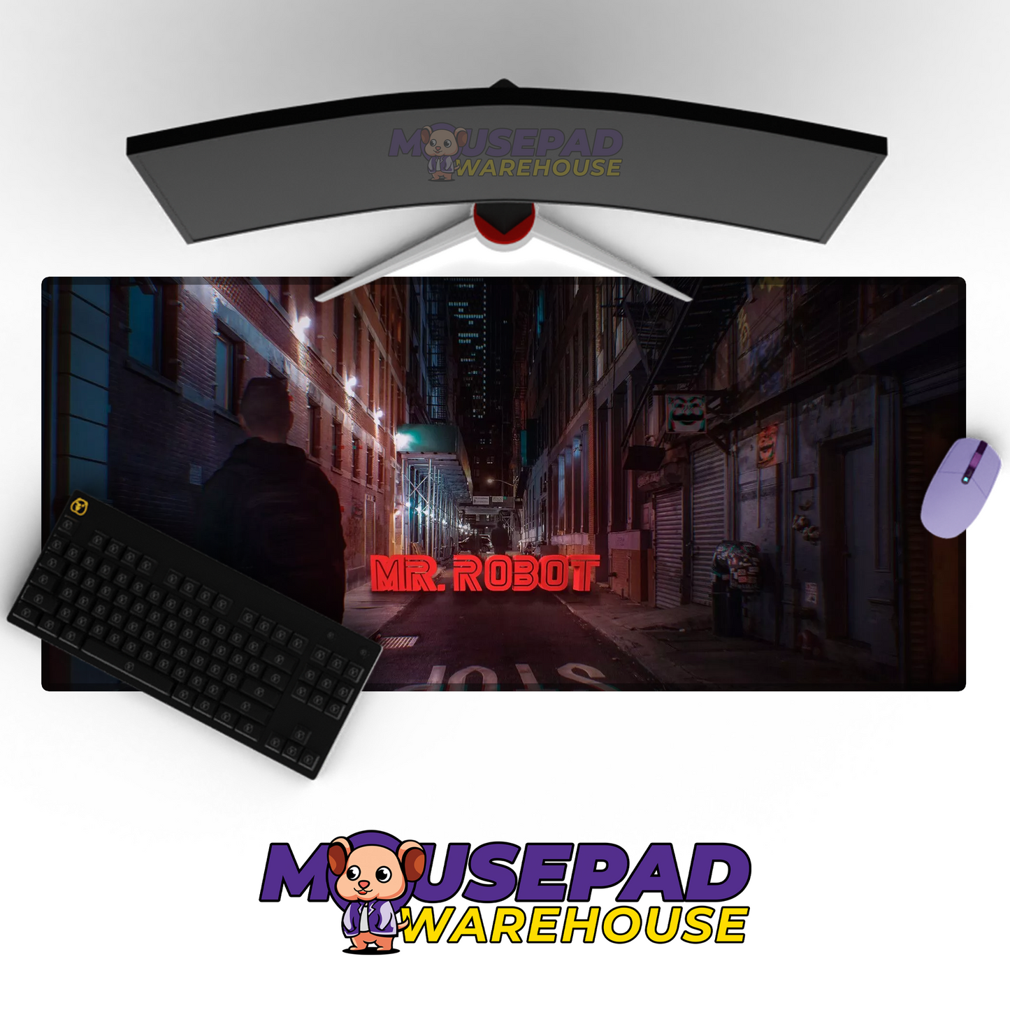 Mr Robot V13 Mousepad Mockup