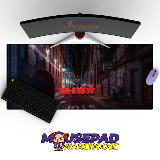 Mr Robot V13 Mousepad Mockup