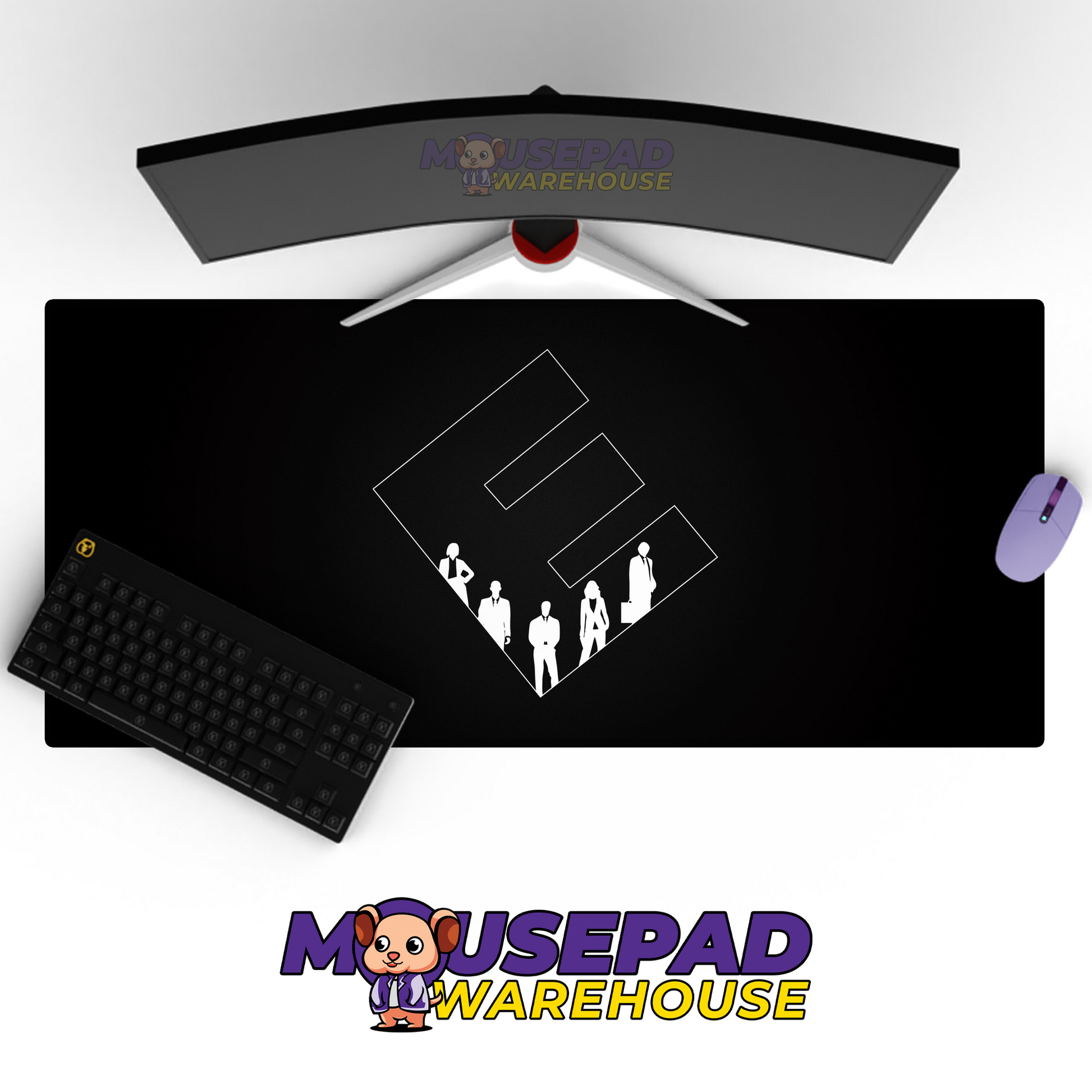 Mr Robot V14 Mousepad Mockup