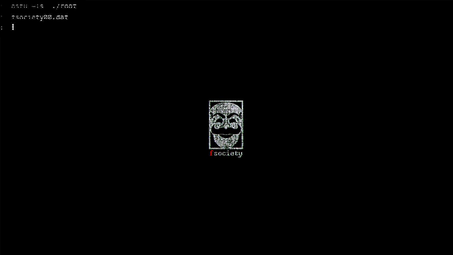 Mr Robot V15 Mousepad