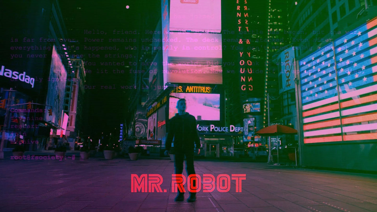 Mr Robot V16 Mousepad