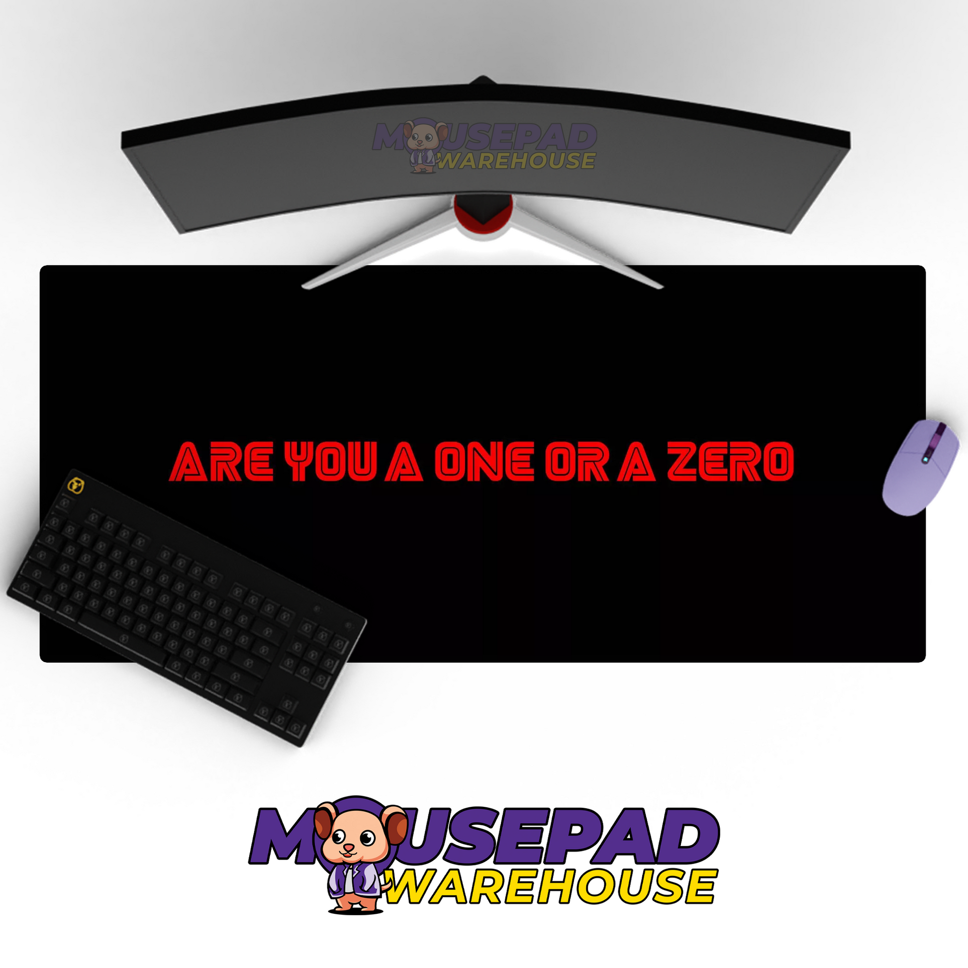 Mr Robot V18 Mousepad Mockup