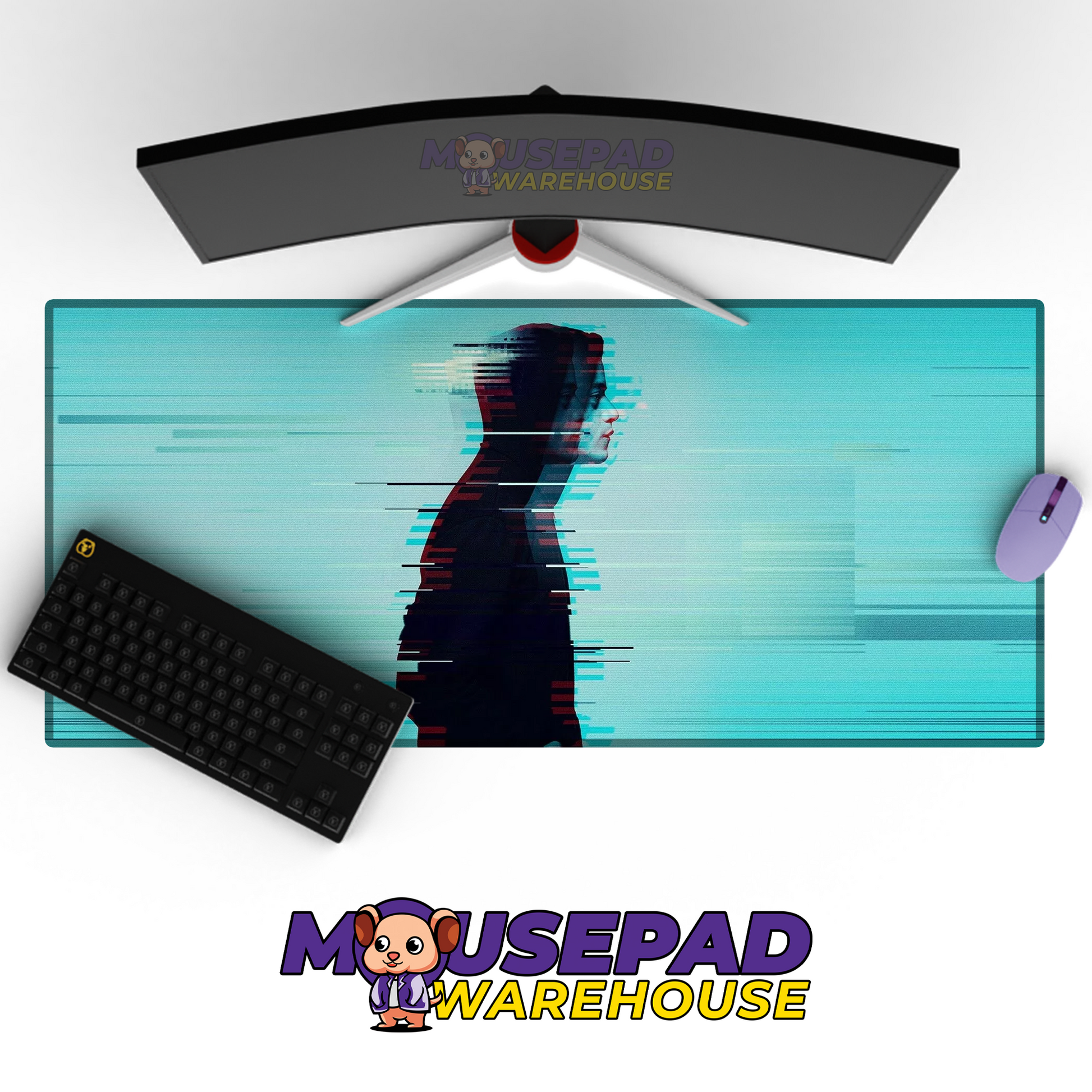 Mr Robot V20 Mousepad Mockup