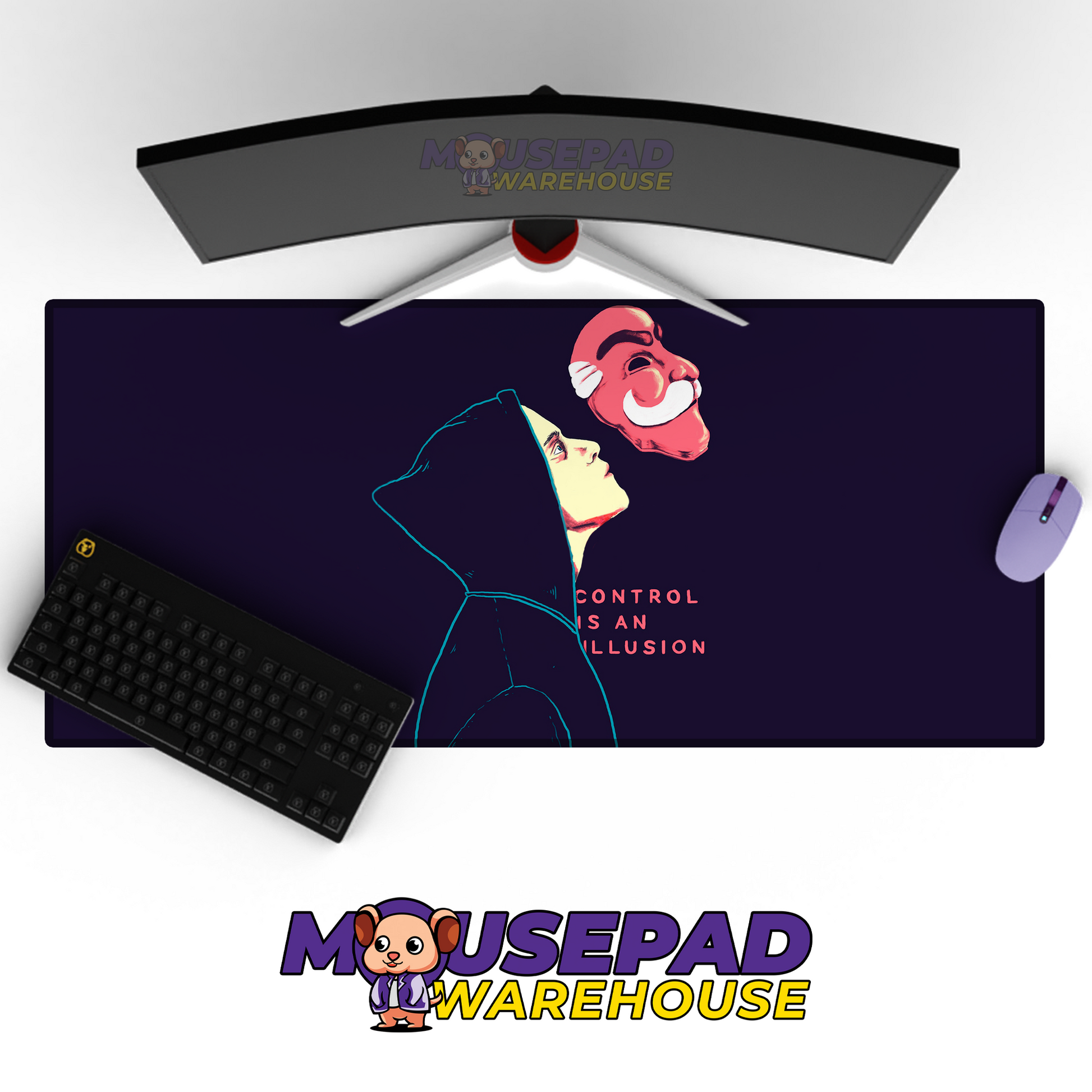 Mr Robot V22 Mousepad Mockup