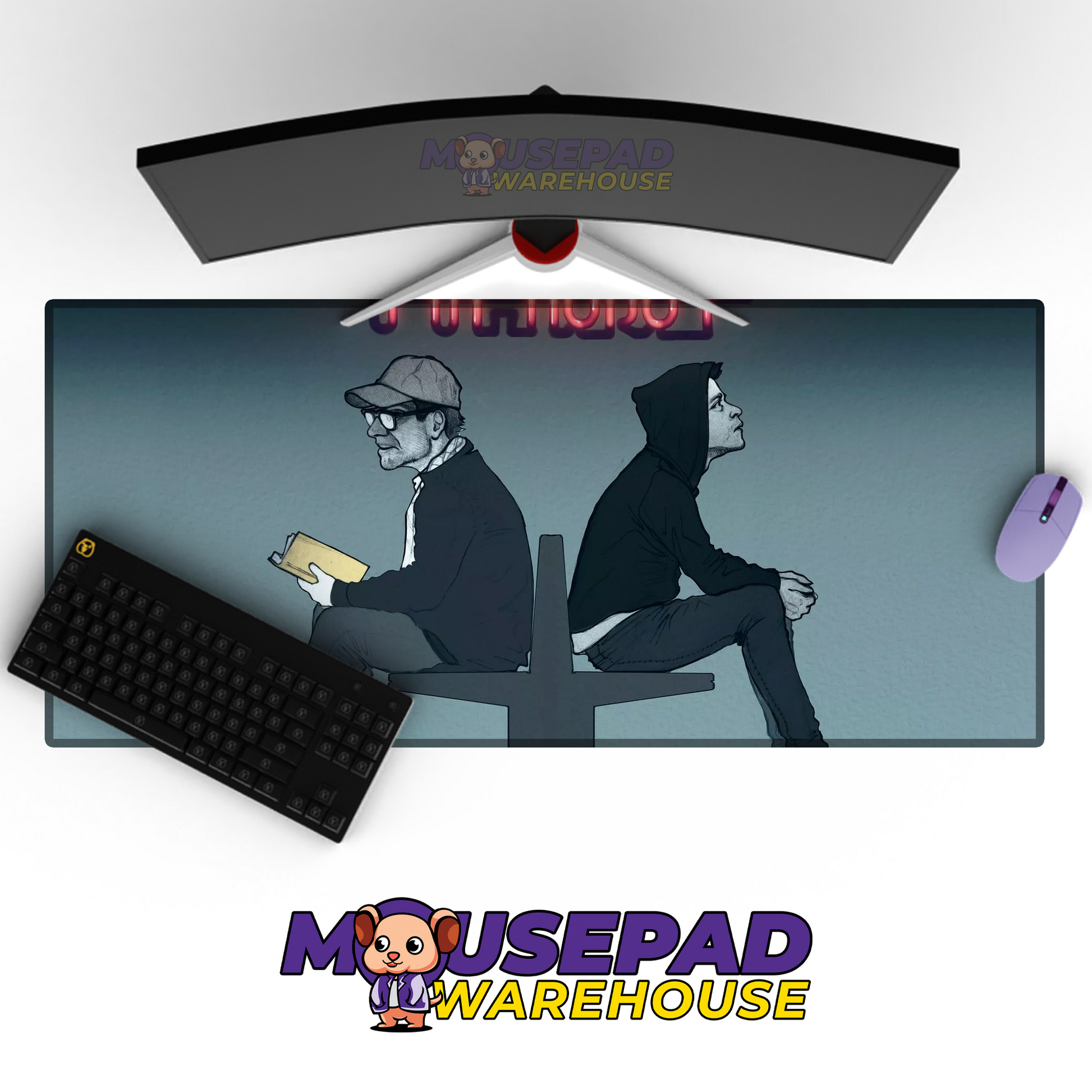 Mr Robot V23 Mousepad Mockup