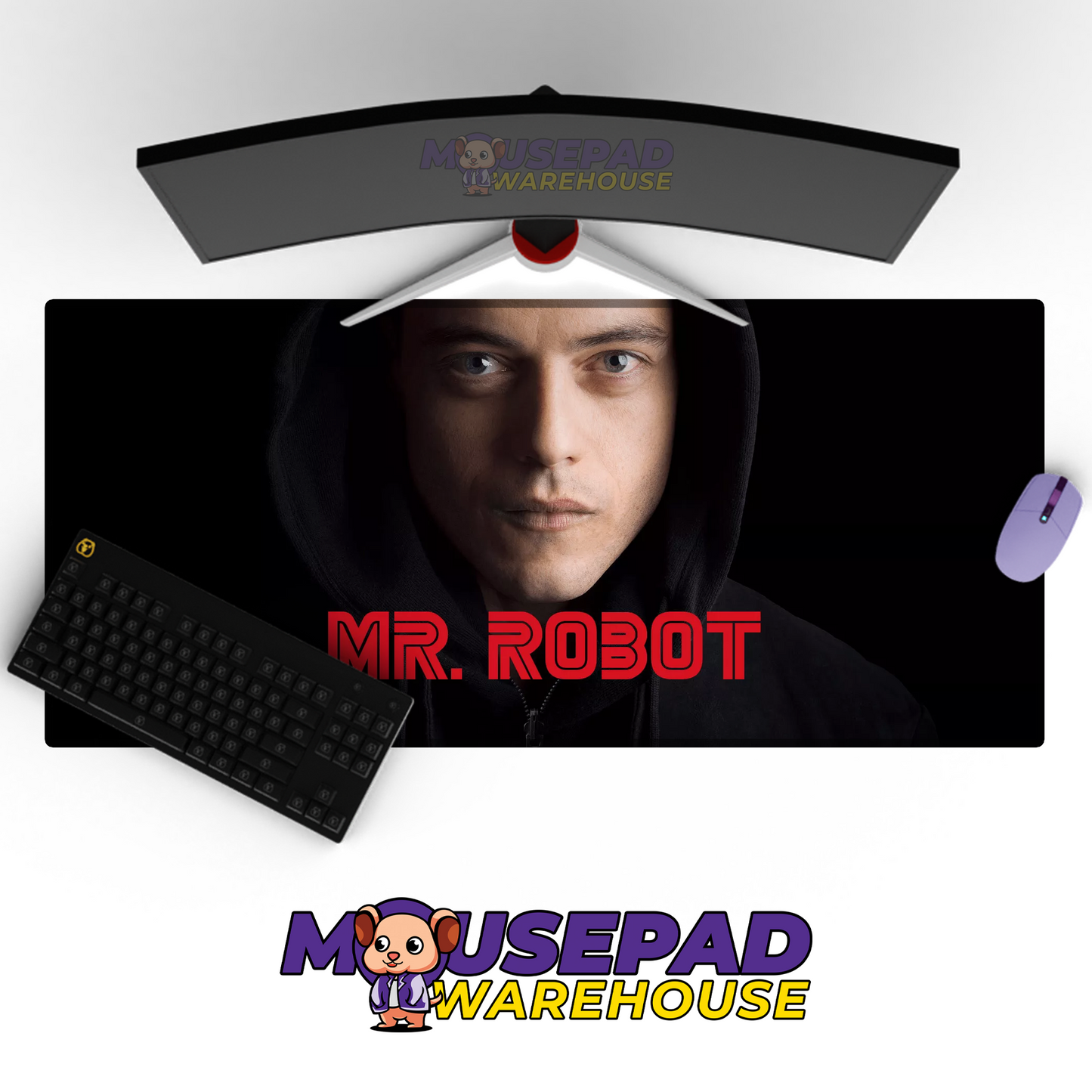 Mr Robot V31 Mousepad Mockup
