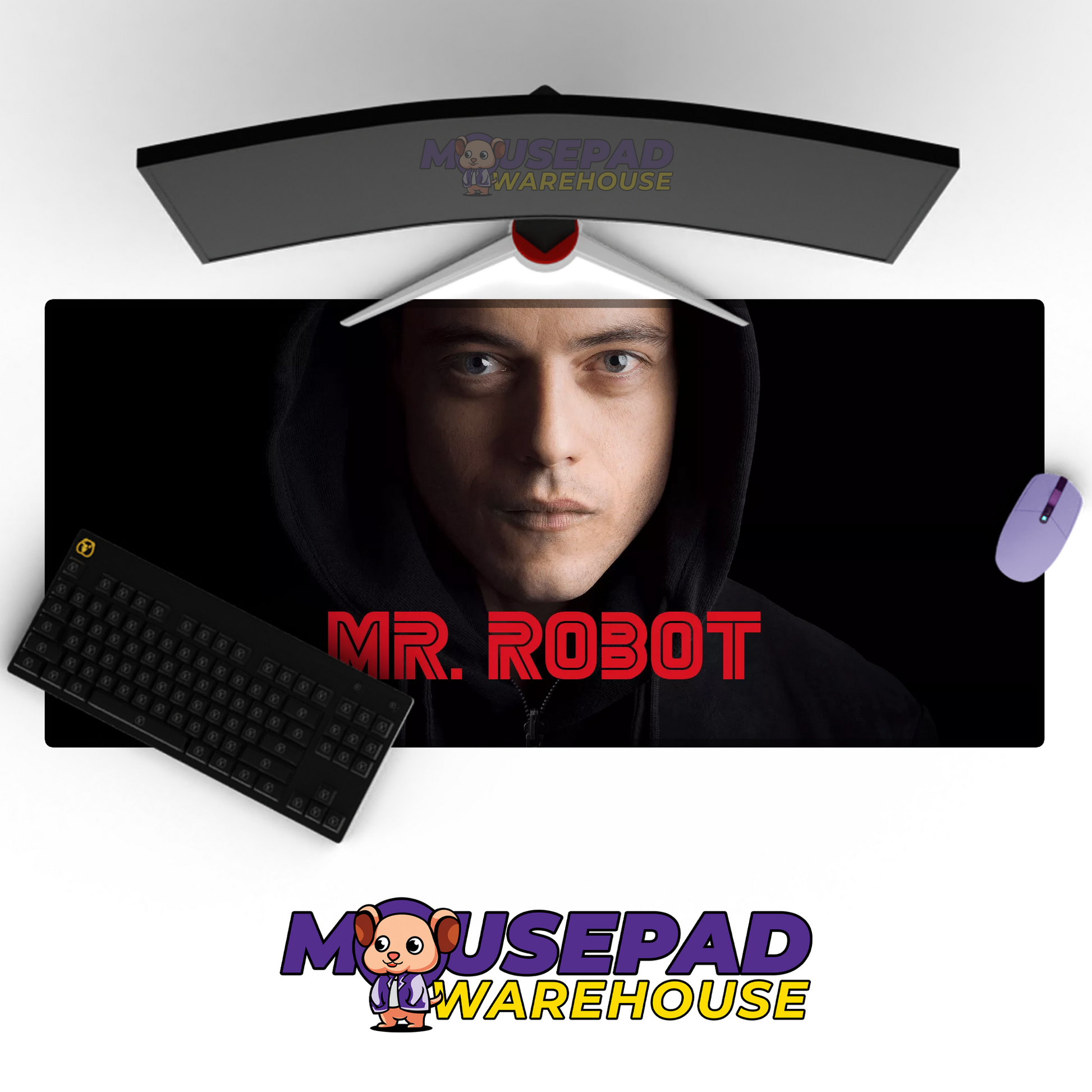 Mr Robot V31 Mousepad Mockup