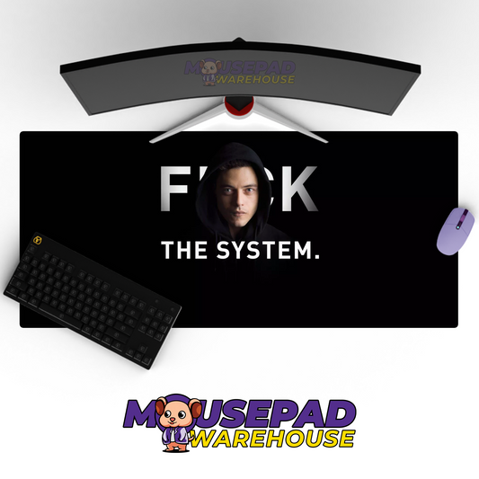 Mr Robot V33 Mousepad Mockup