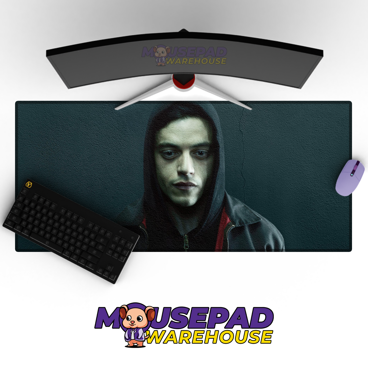 Mr Robot V35 Mousepad Mockup