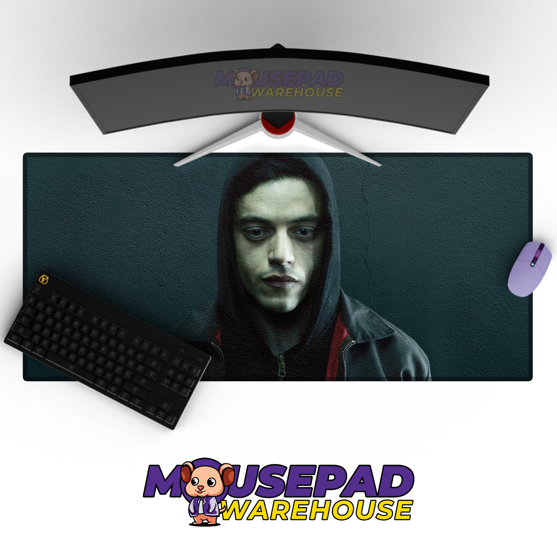Mr Robot V35 Mousepad Mockup