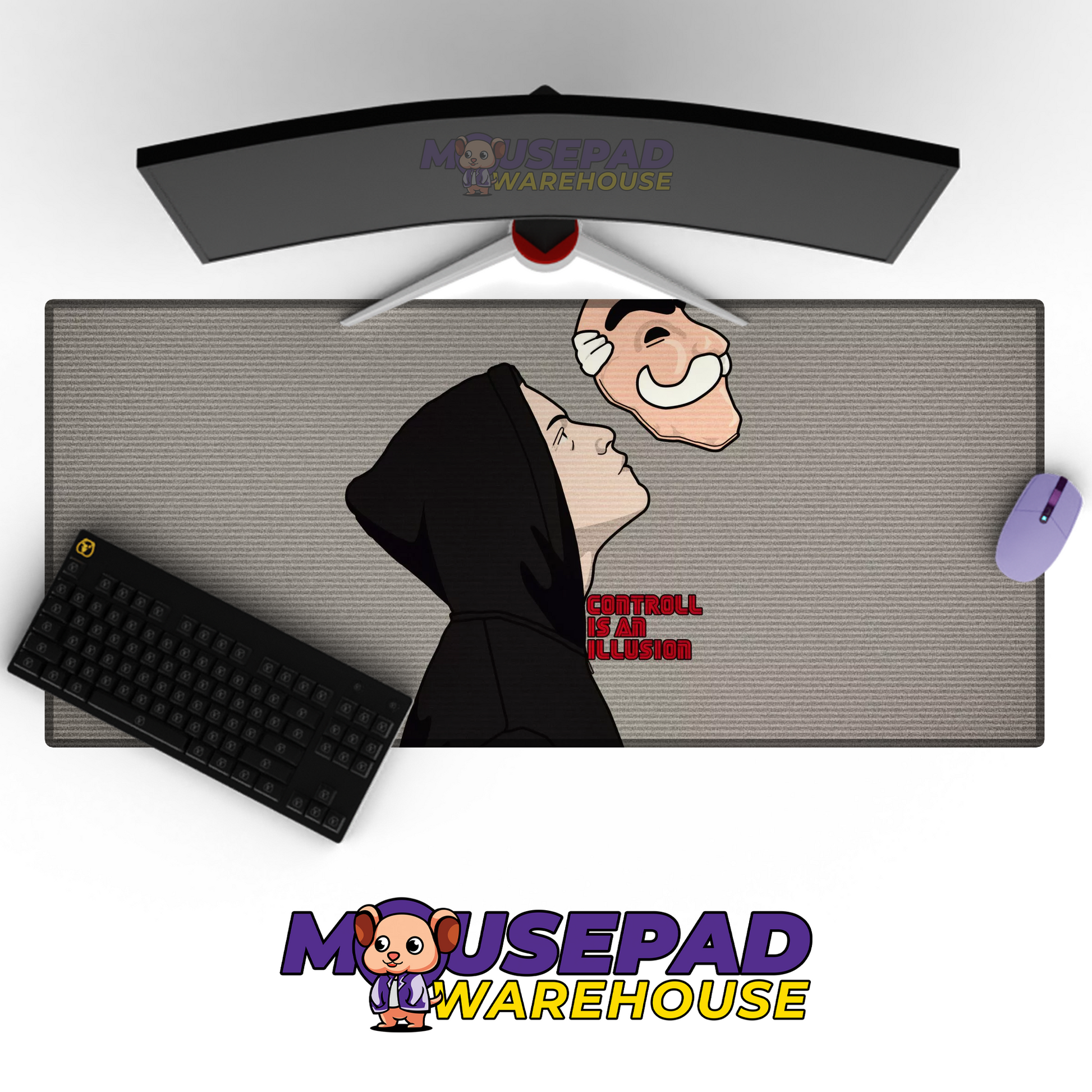 Mr Robot V37 Mousepad Mockup