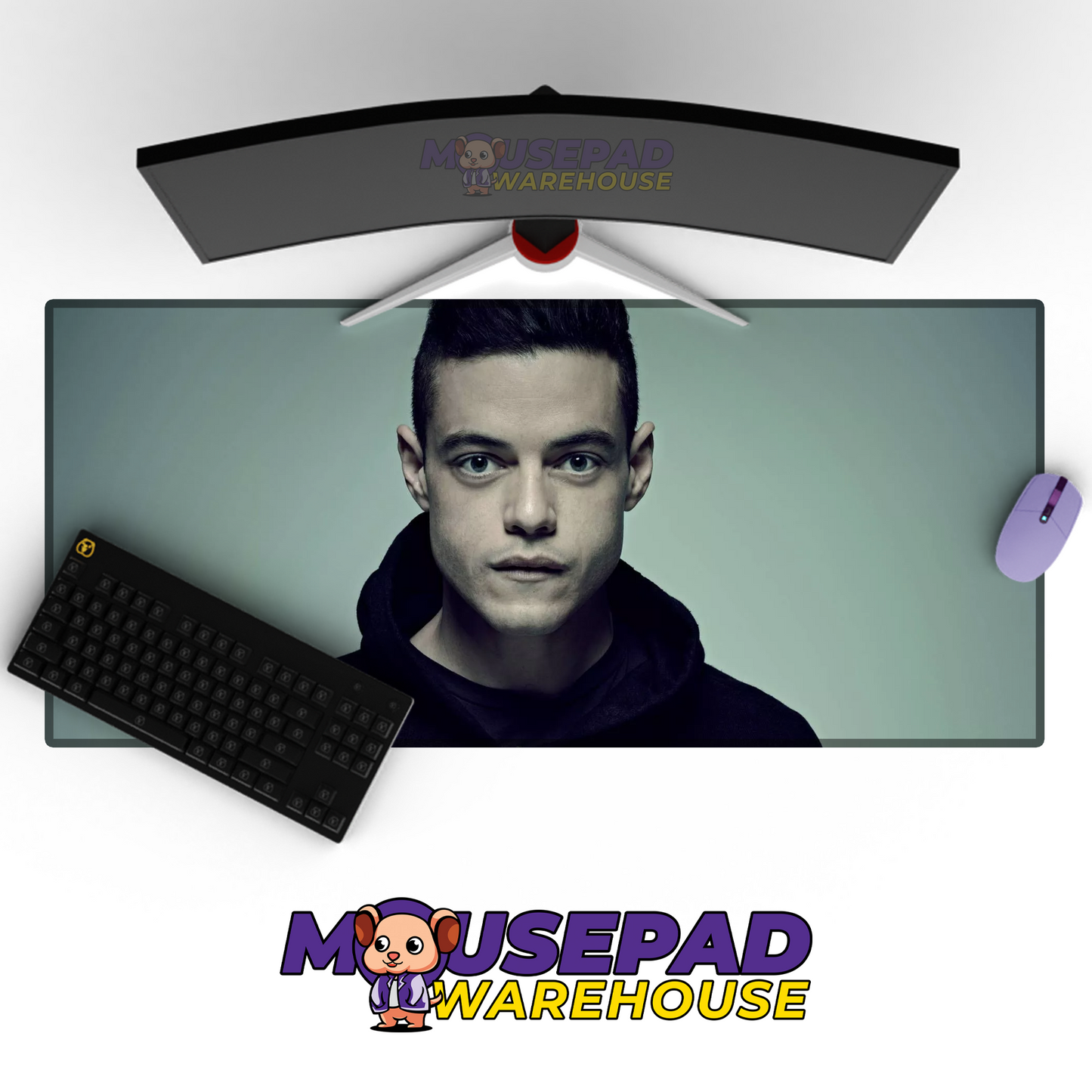 Mr Robot V38 Mousepad Mockup