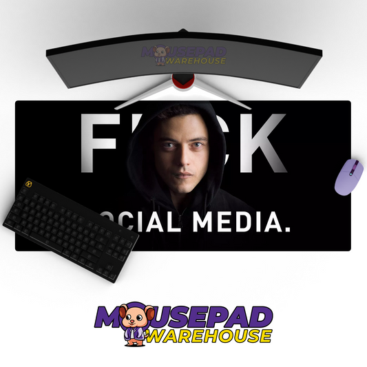 Mr Robot V39 Mousepad Mockup