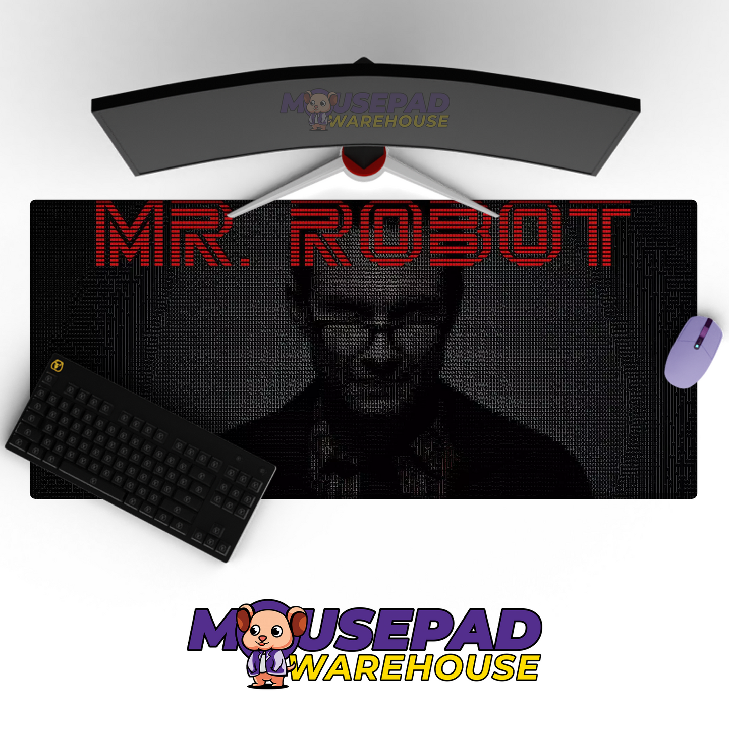 Mr Robot V42 Mousepad Mockup