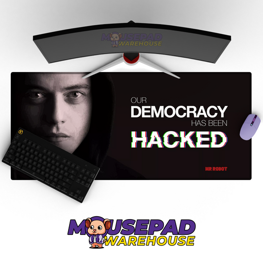 Mr Robot V44 Mousepad Mockup