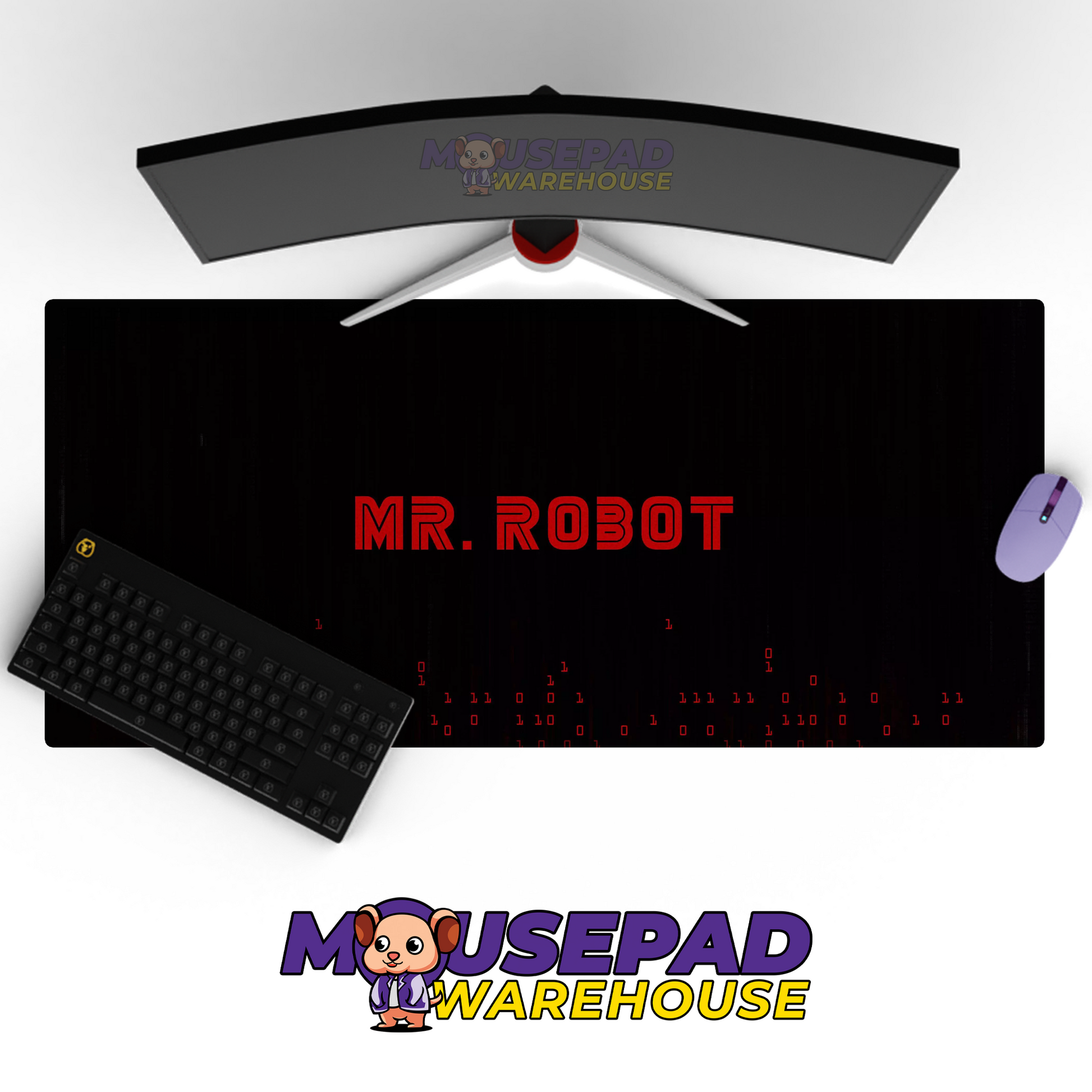 Mr Robot V47 Mousepad Mockup