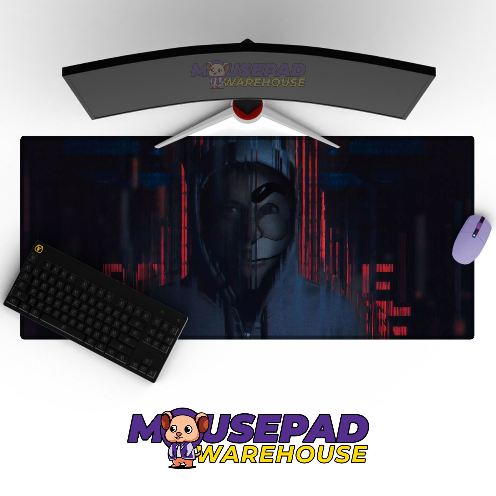 Mr Robot V48 Mousepad Mockup
