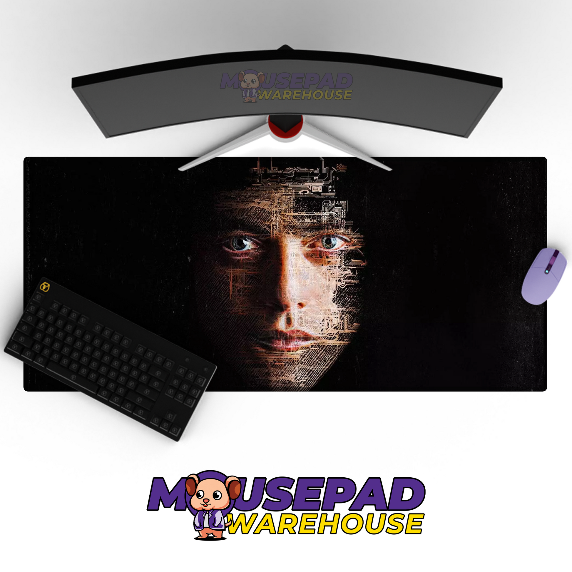 Mr Robot V50 Mousepad Mockup