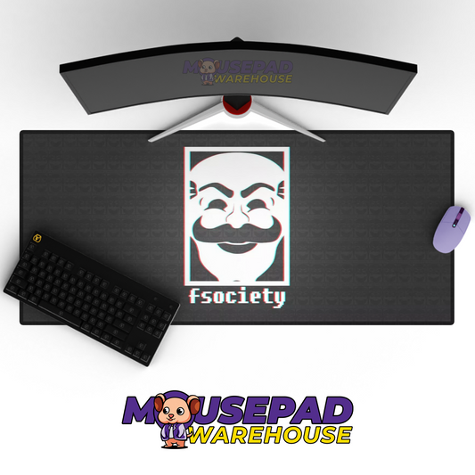 Mr Robot V52 Mousepad Mockup