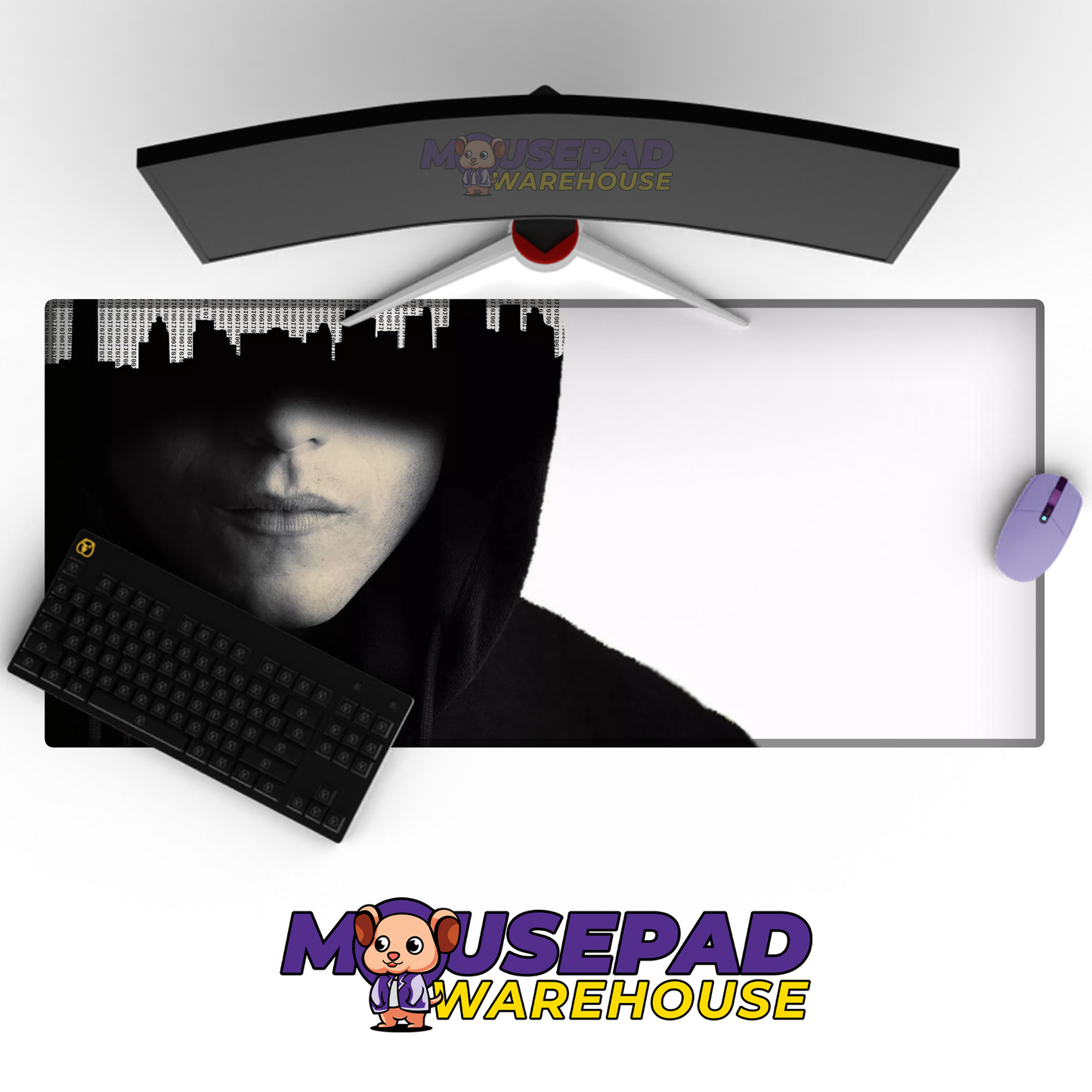 Mr Robot V53 Mousepad Mockup