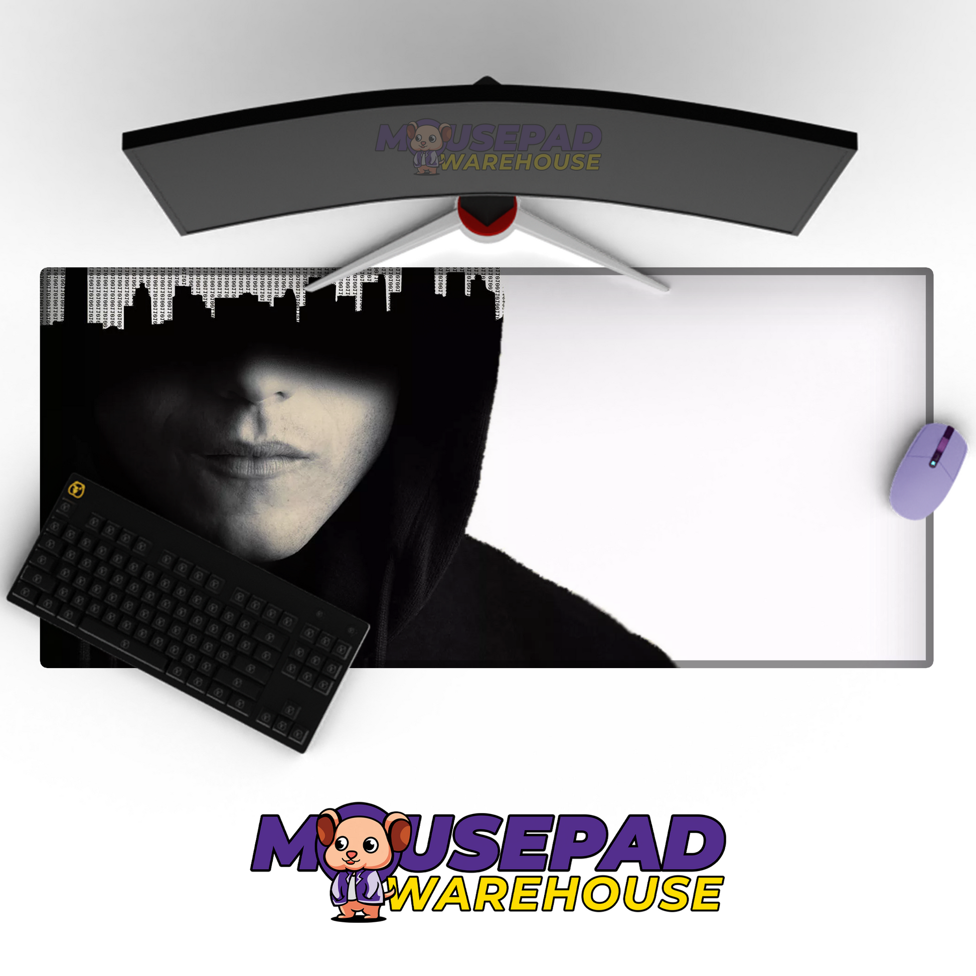 Mr Robot V53 Mousepad Mockup