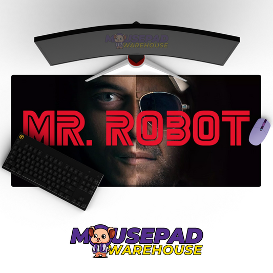 Mr Robot V9 Mousepad Mockup