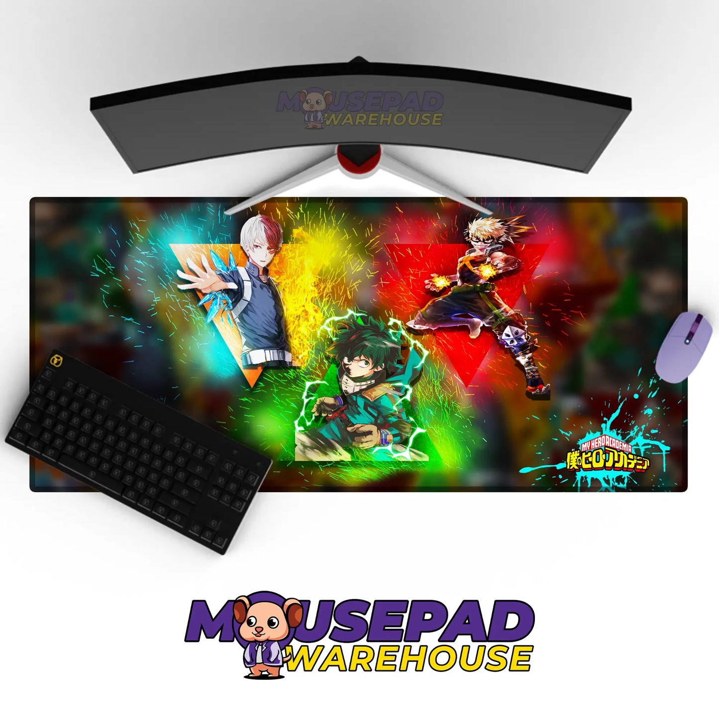 My Hero Academia Anime Mousepad 894702 - Mousepad Warehouse