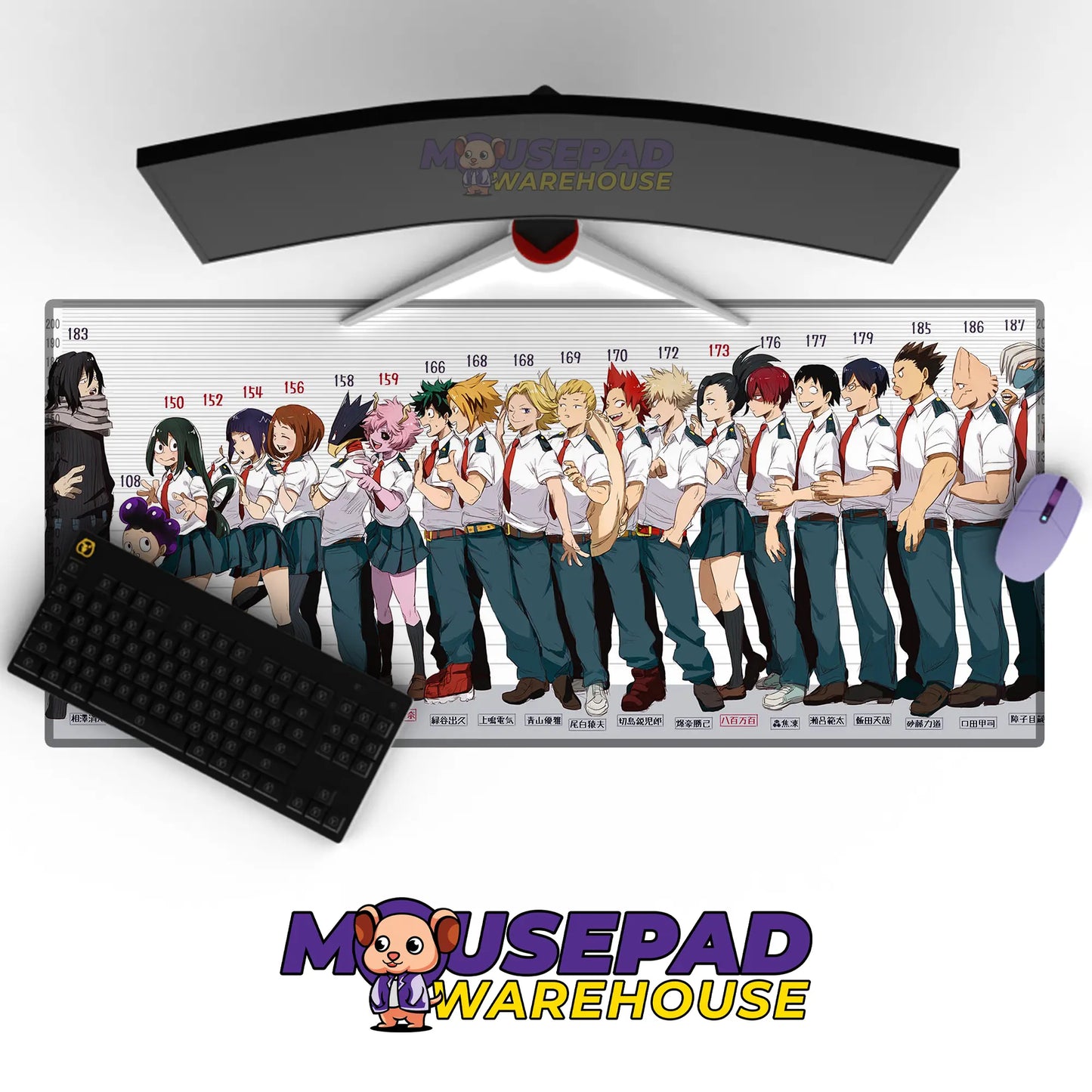 My Hero Academia Anime Mousepad 905833 - Mousepad Warehouse