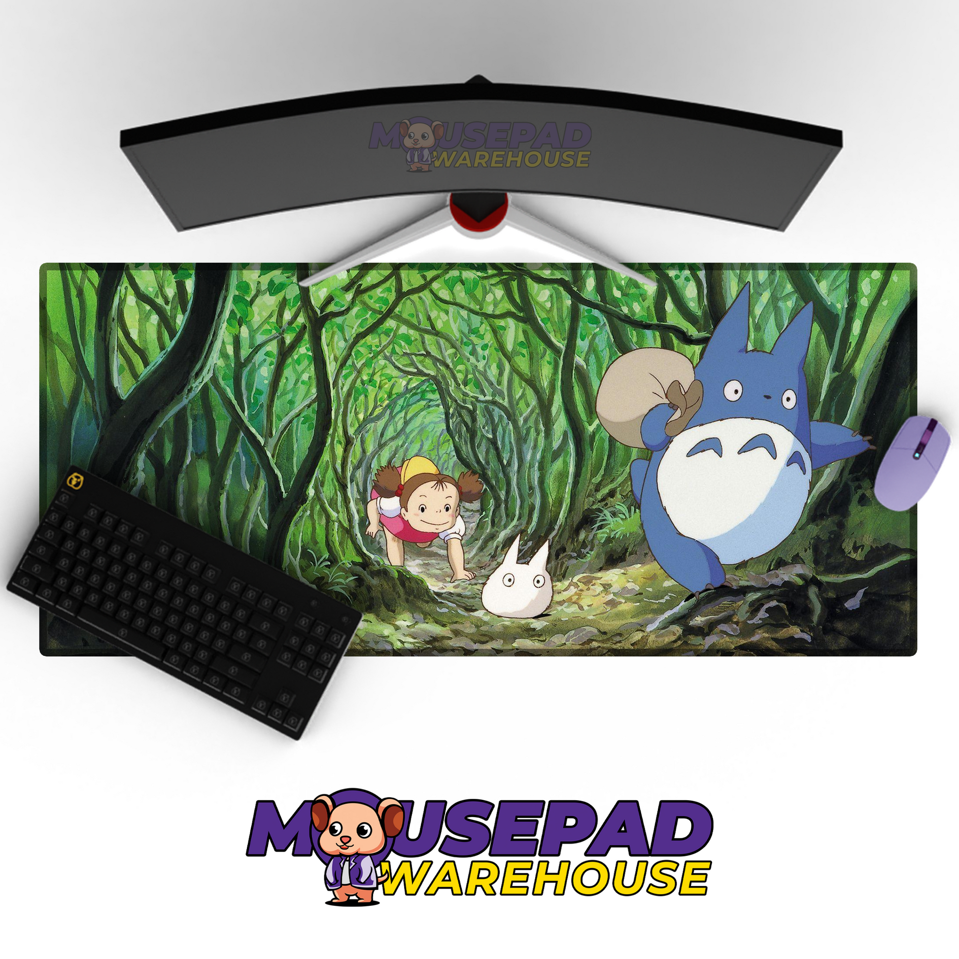 My Neighbor Totoro V19 Mousepad Mockup