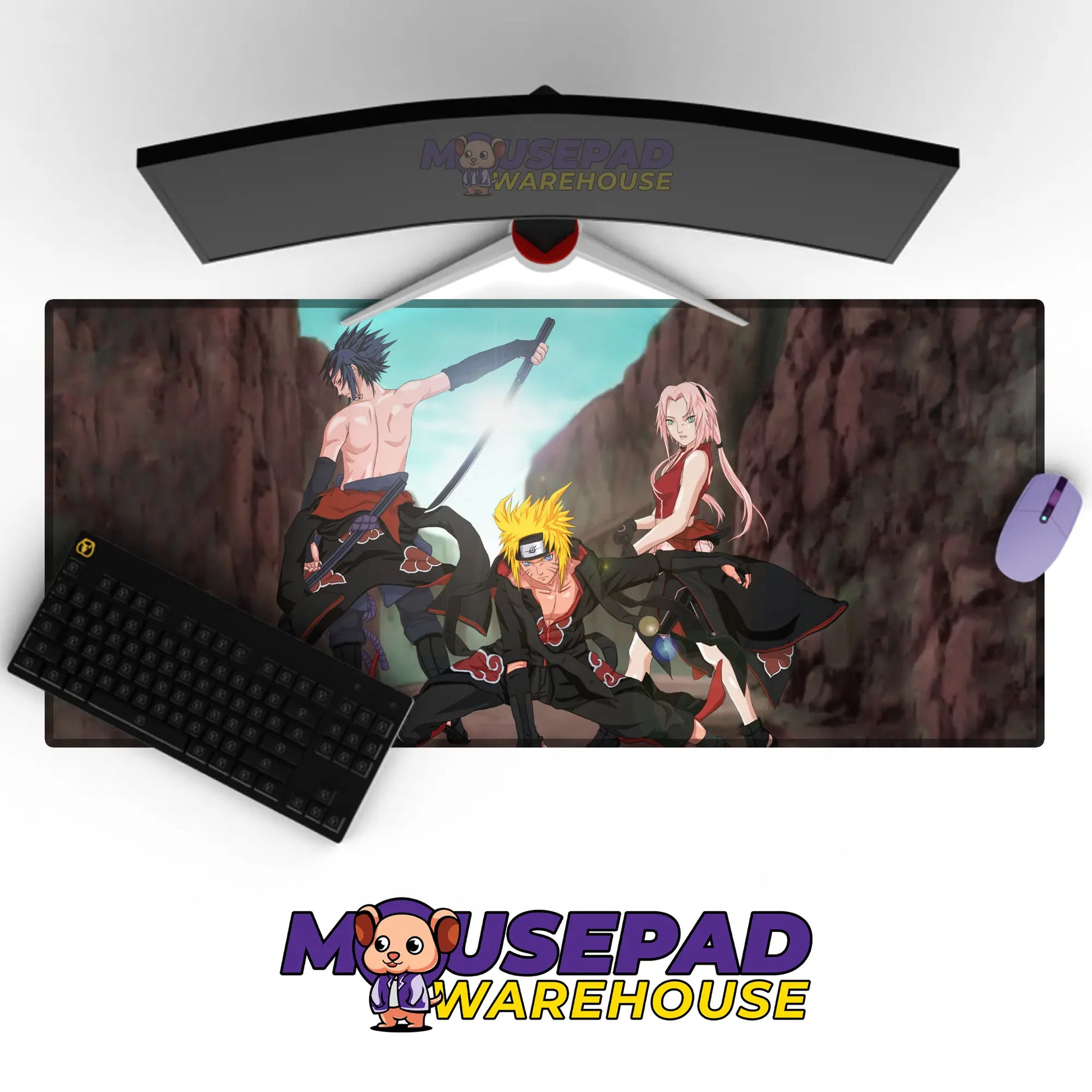 NARUTO Anime Mousepad 697552 - Mousepad Warehouse