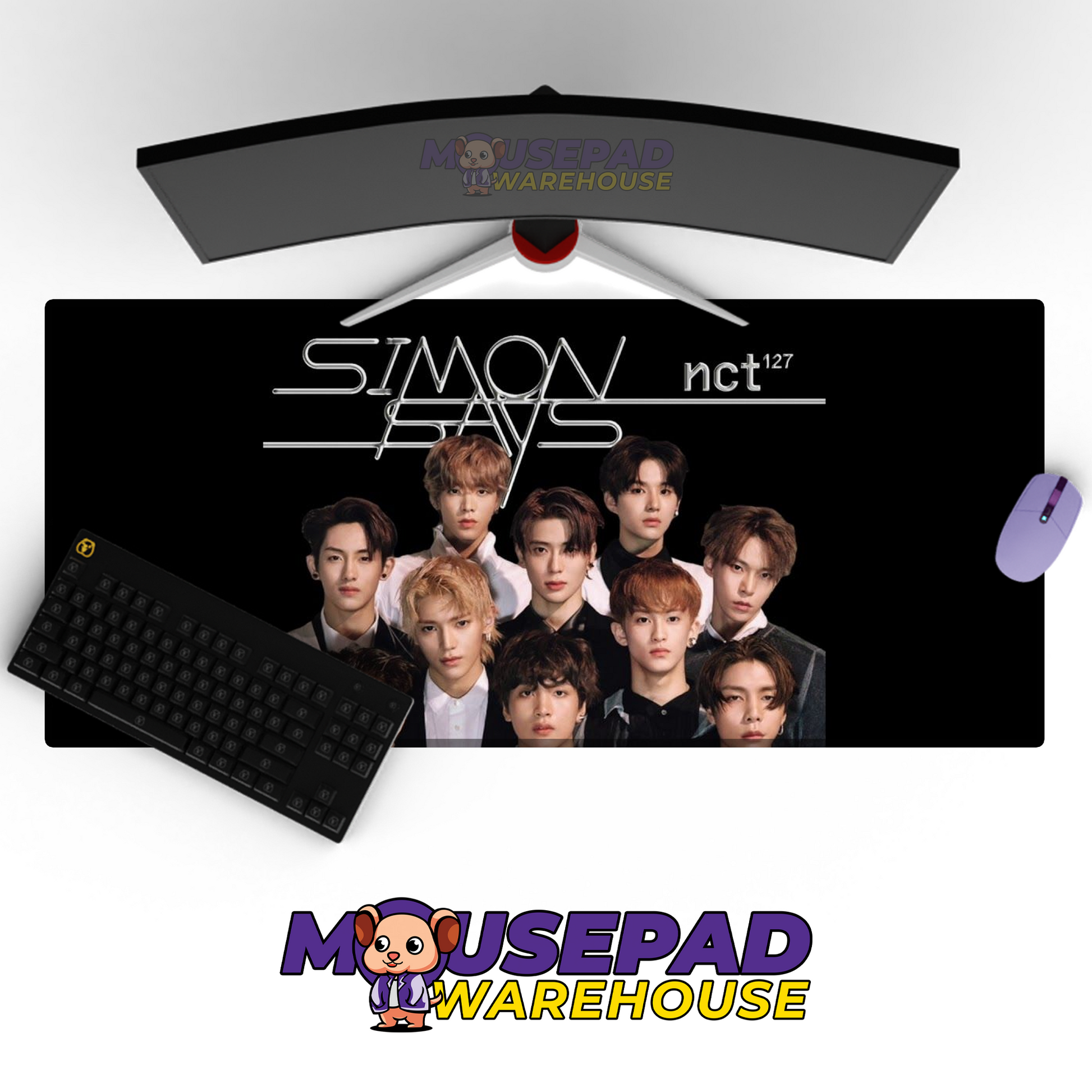 NCT127 V15 Mousepad Mockup