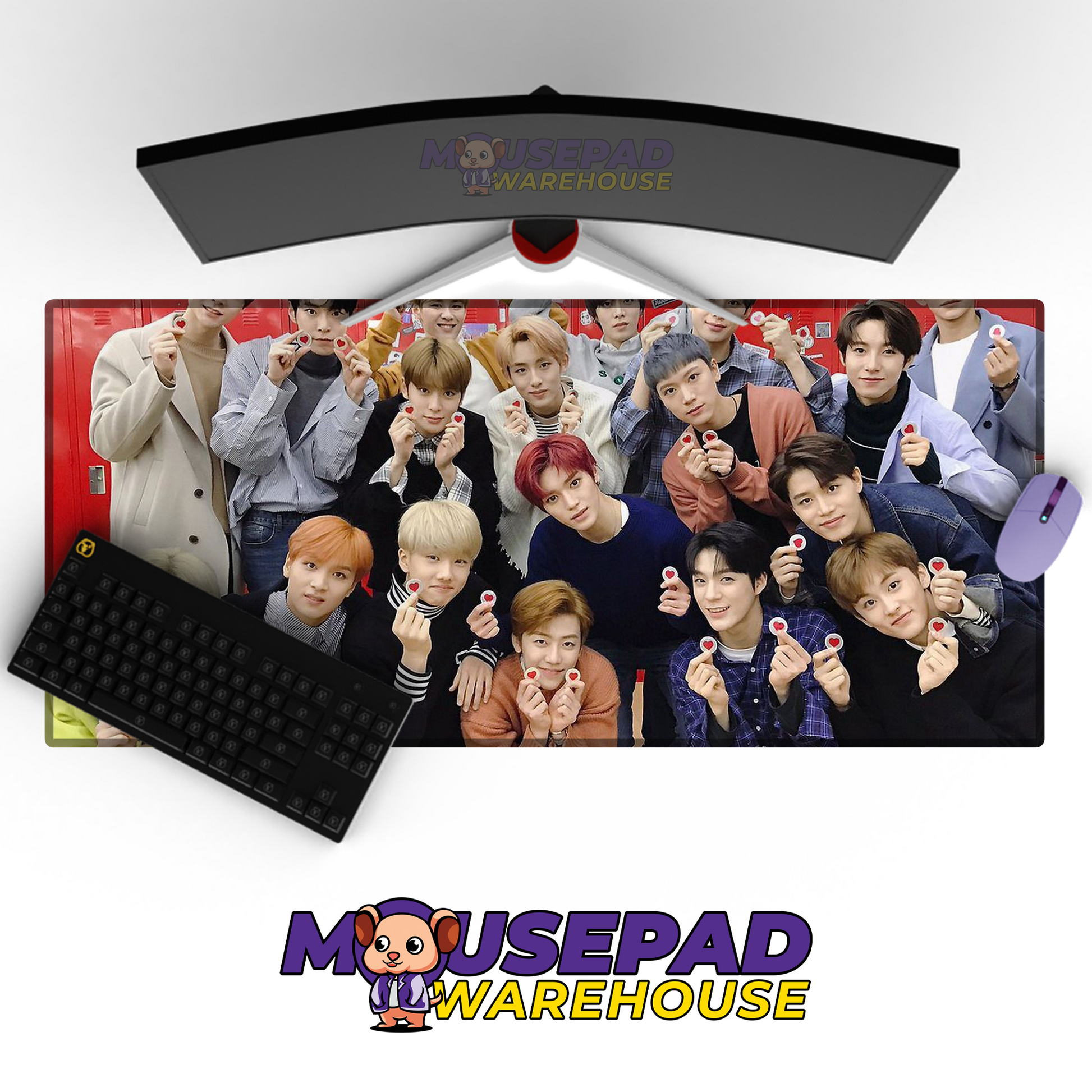 NCT127 V16 Mousepad Mockup