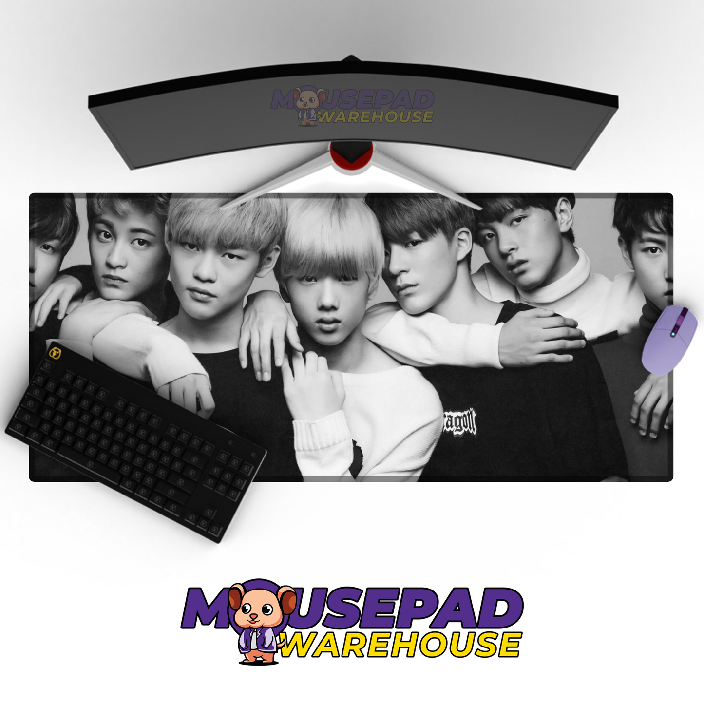 NCT127 V17 Mousepad Mockup