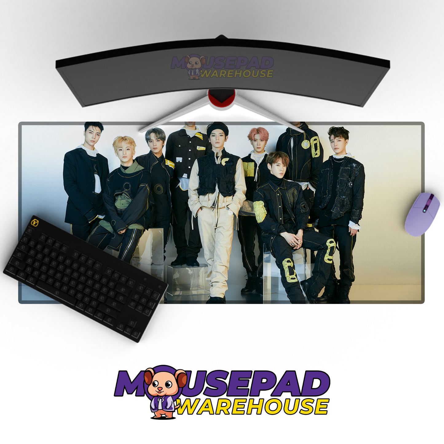 NCT127 V18 Mousepad Mockup