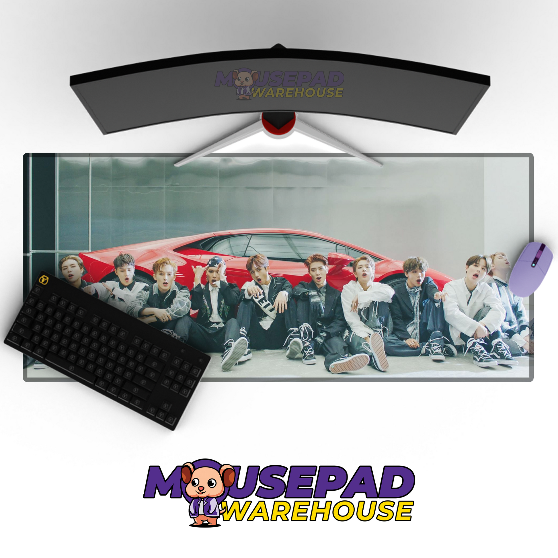 NCT127 V20 Mousepad Mockup