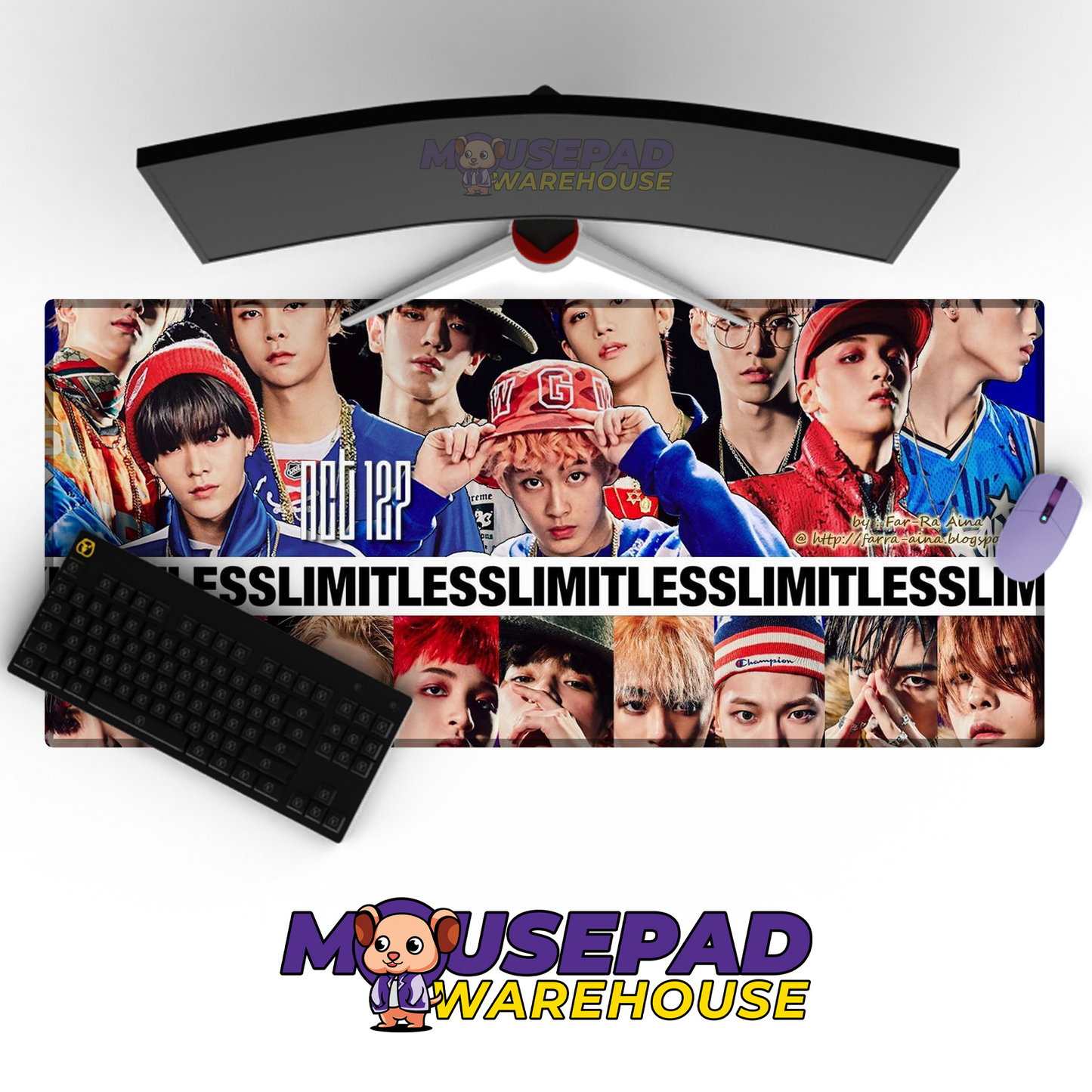 NCT127 V21 Mousepad Mockup