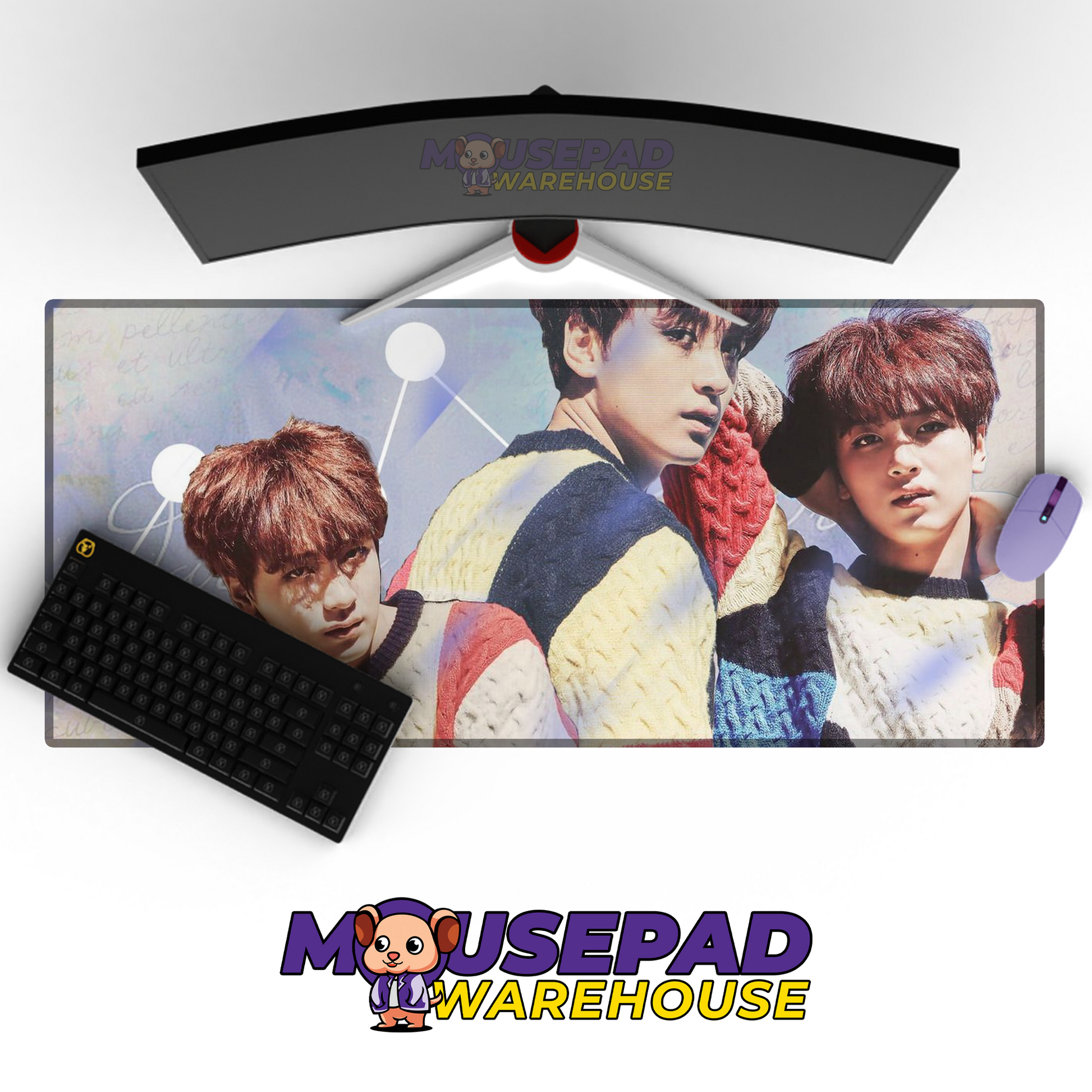 NCT127 V25 Mousepad Mockup