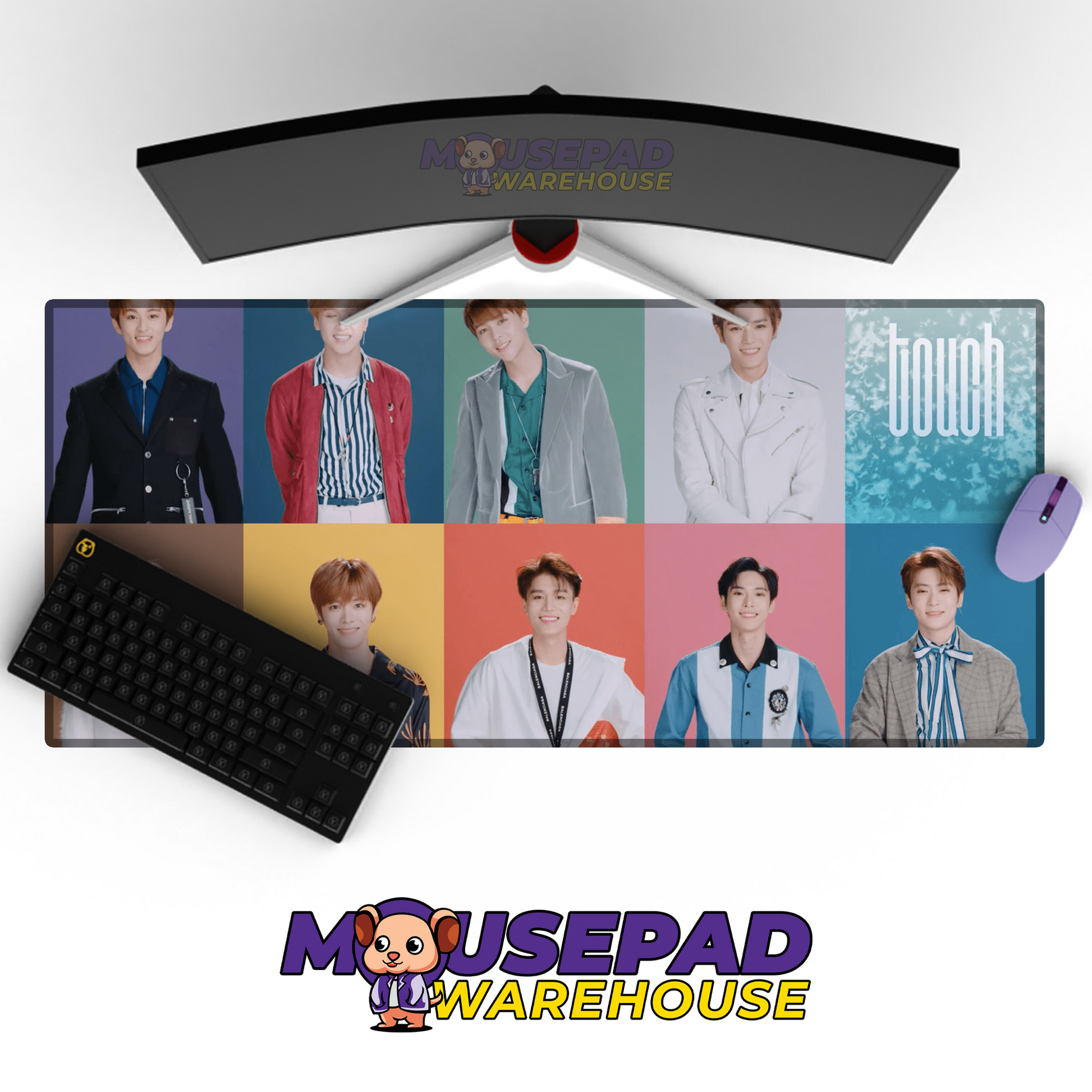 NCT127 V4 Mousepad Mockup