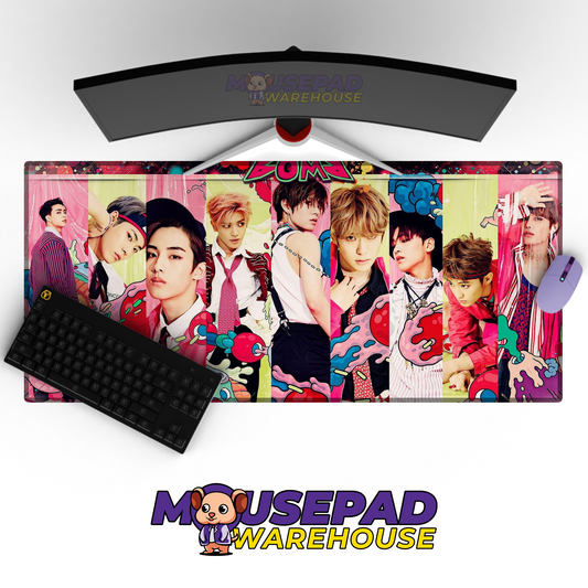 NCT127 V6 Mousepad Mockup