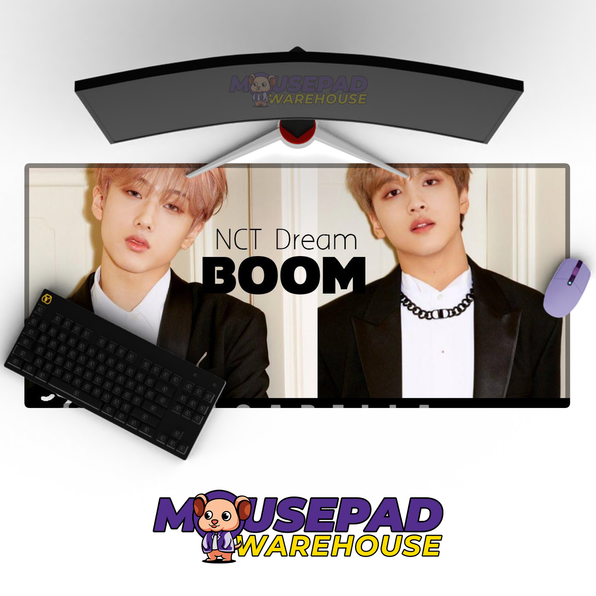 NCT Dream V10 Mousepad Mockup