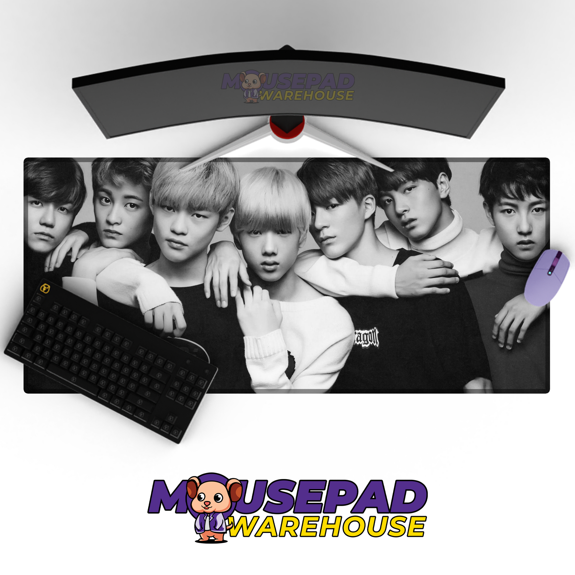 NCT Dream V2 Mousepad Mockup