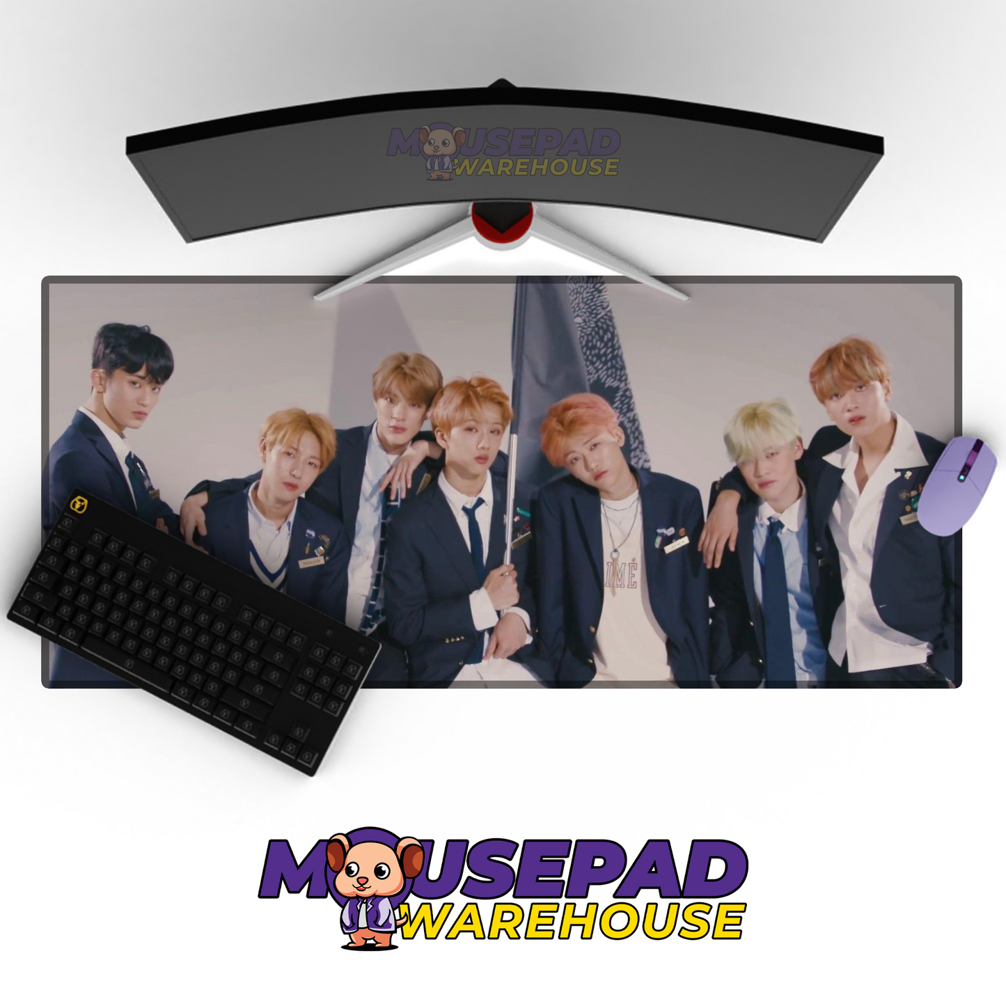 NCT Dream V3 Mousepad Mockup