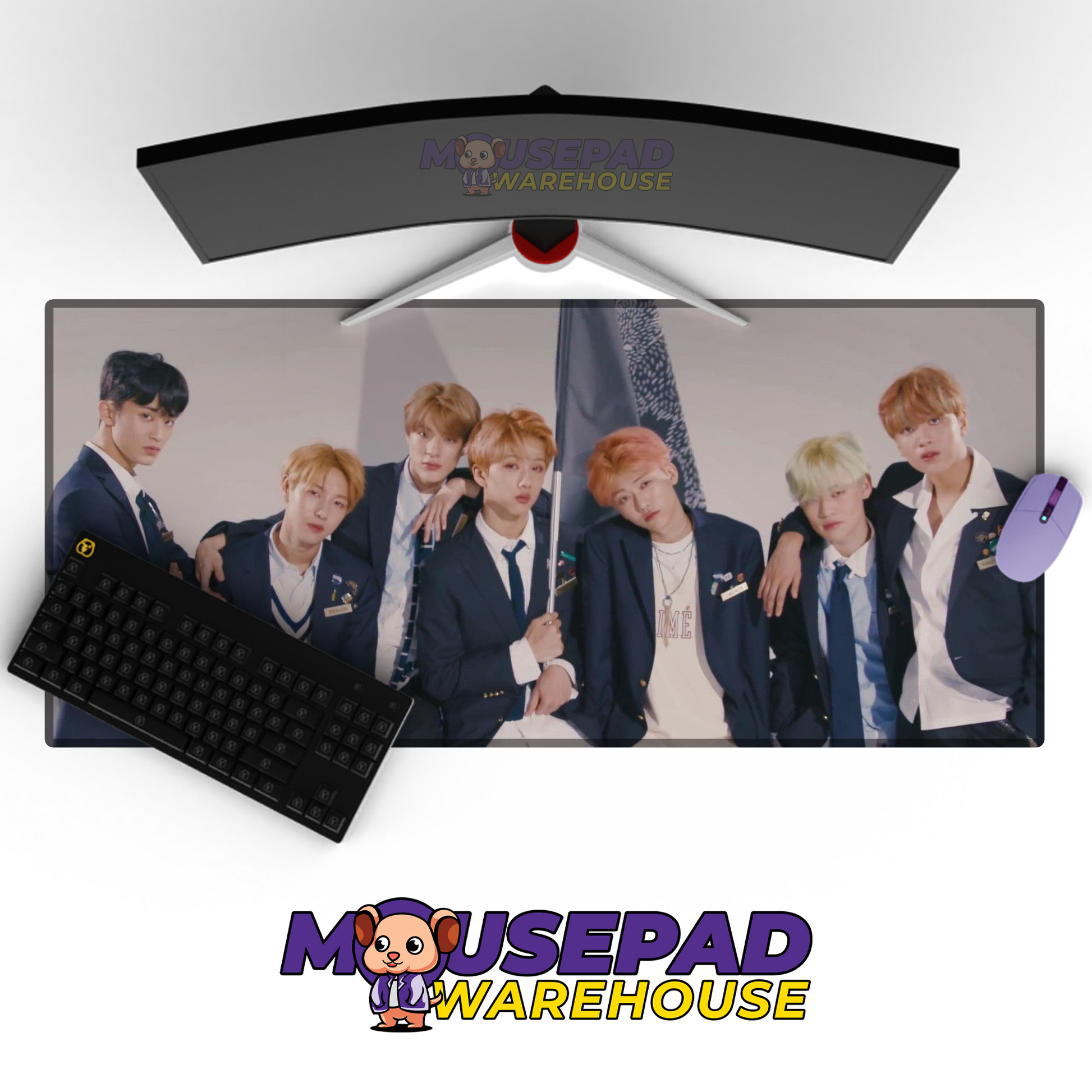NCT Dream V3 Mousepad Mockup
