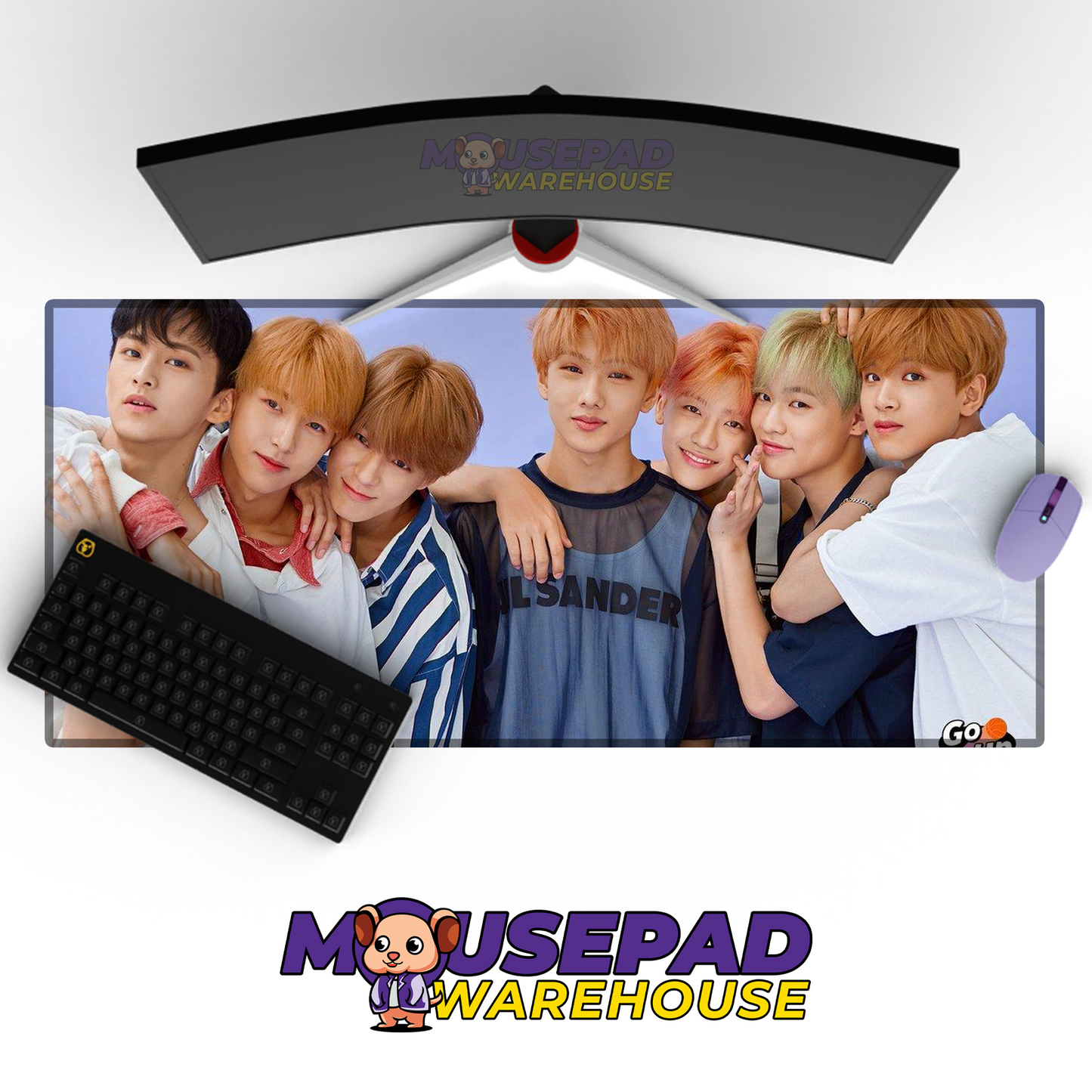 NCT Dream V6 Mousepad Mockup