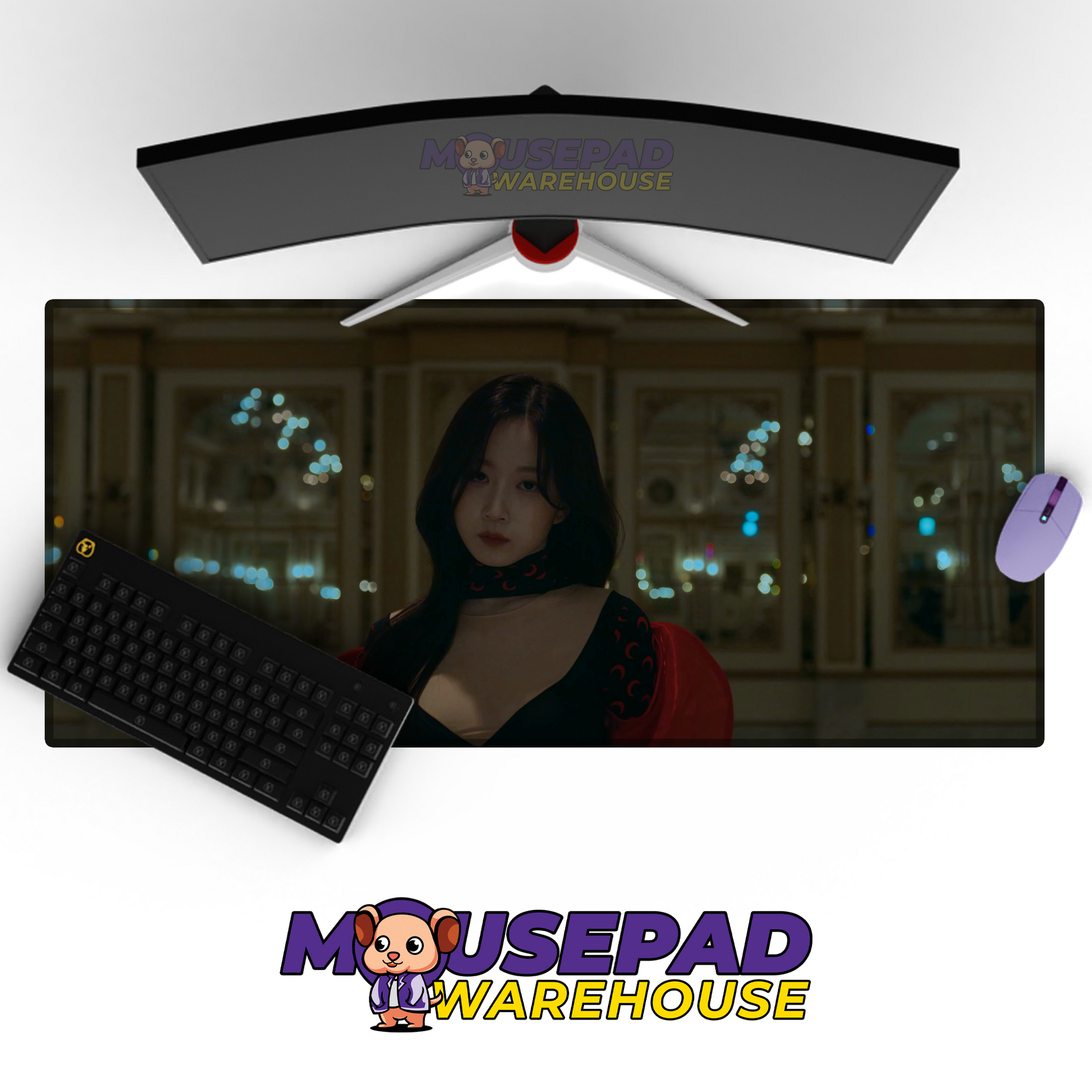 NMIXX V12 Mousepad Mockup
