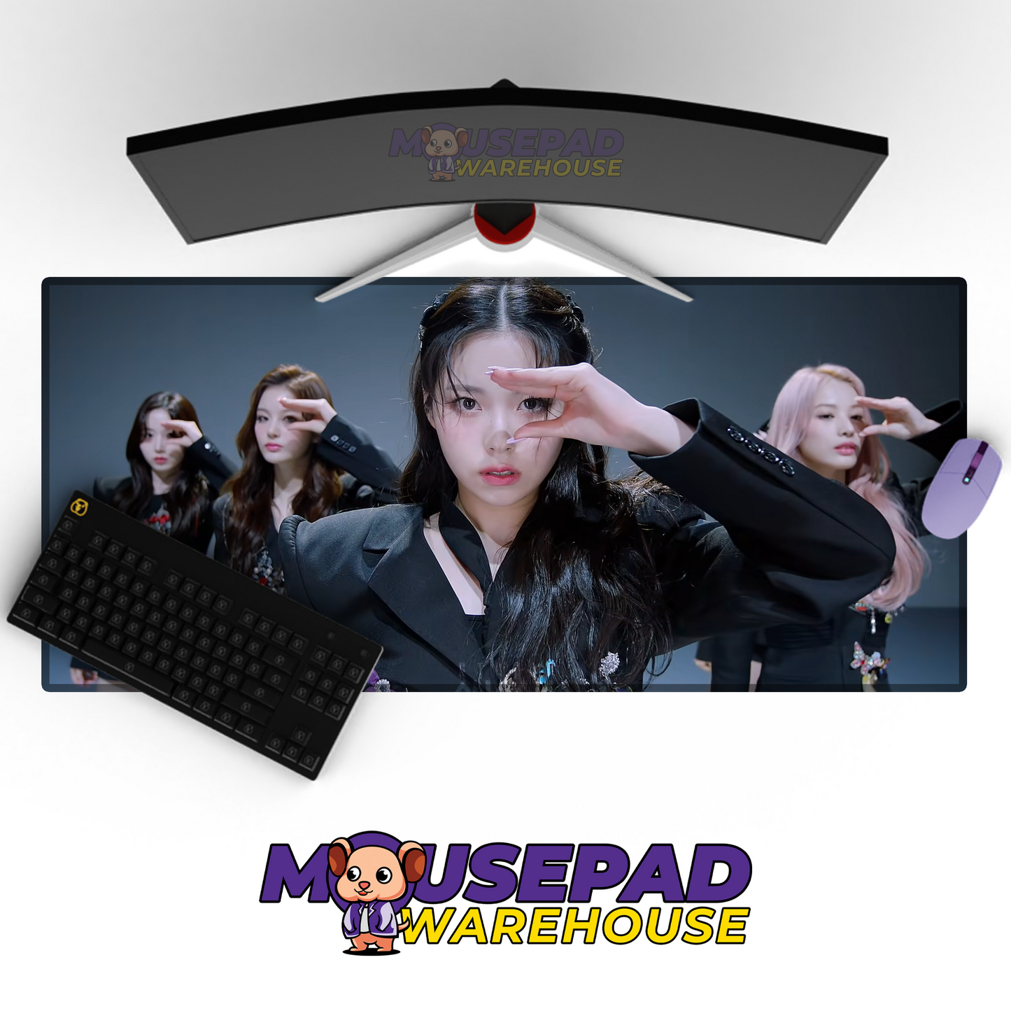 NMIXX V4 Mousepad Mockup