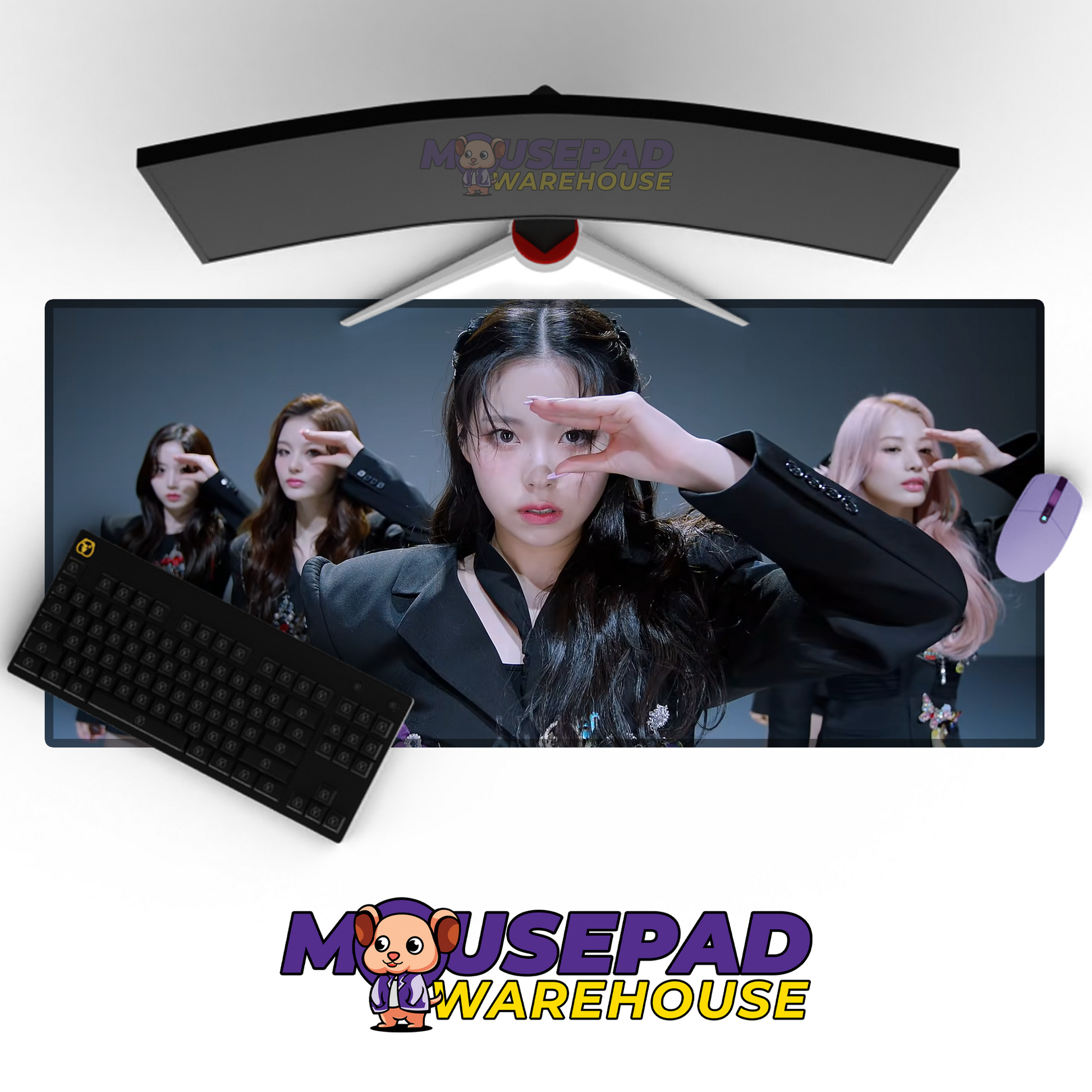 NMIXX V4 Mousepad Mockup