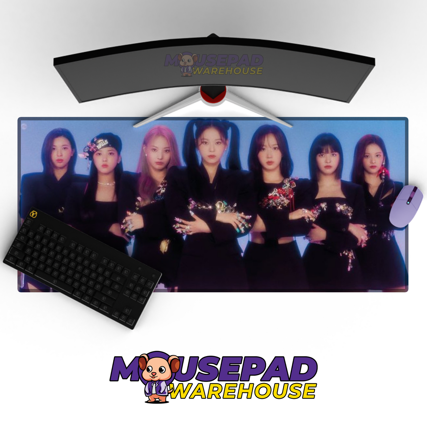NMIXX V6 Mousepad Mockup