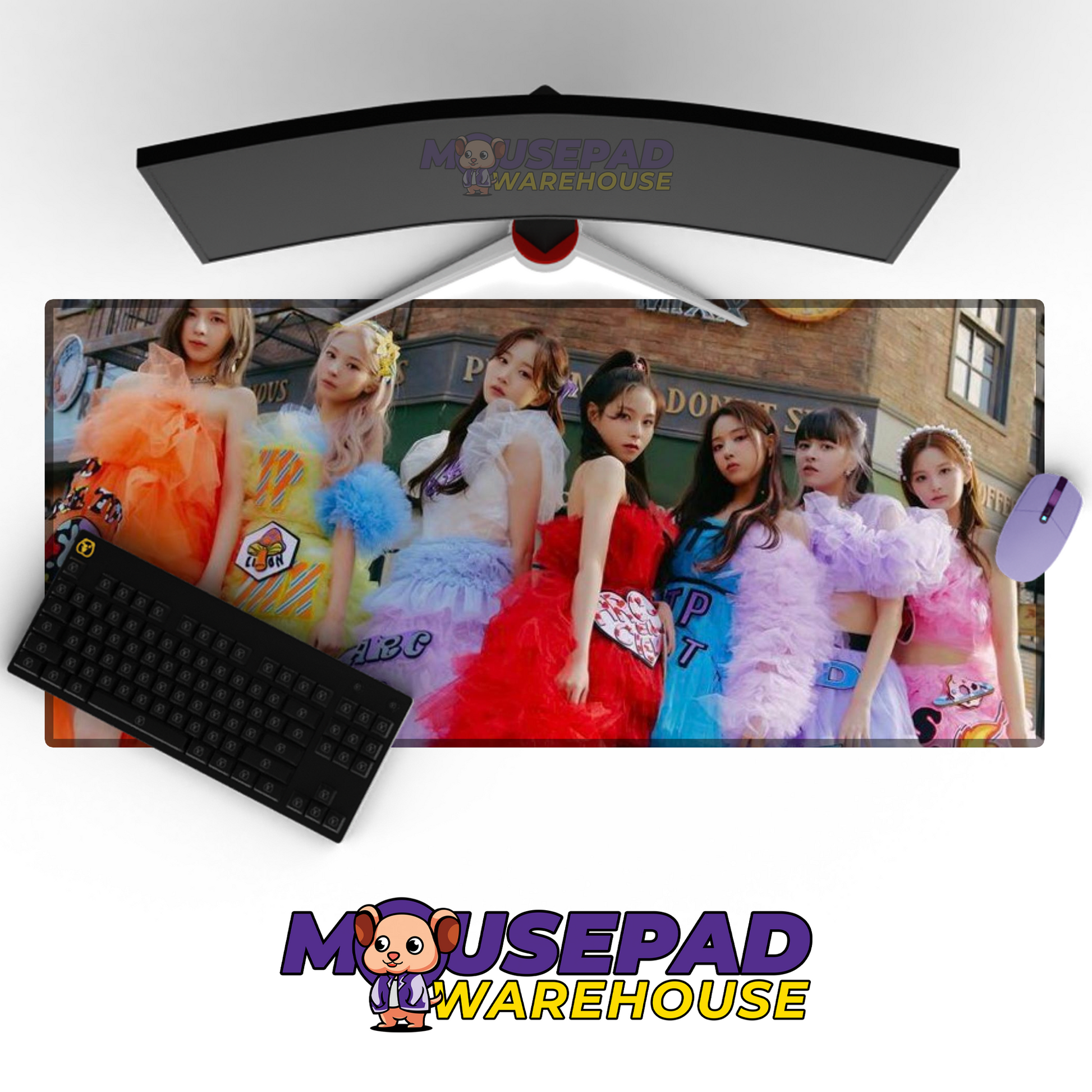 NMIXX V7 Mousepad Mockup